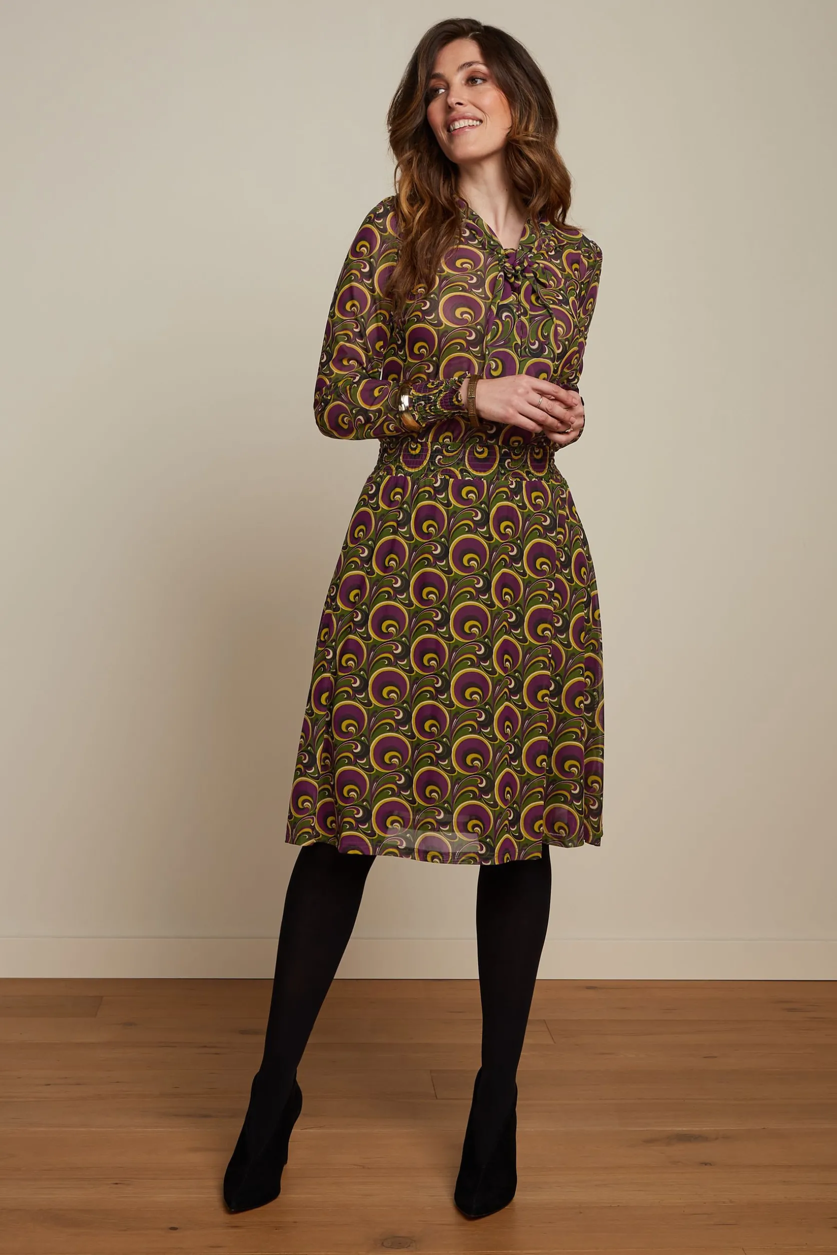Amalia Dress Patchouli*King Louie Store