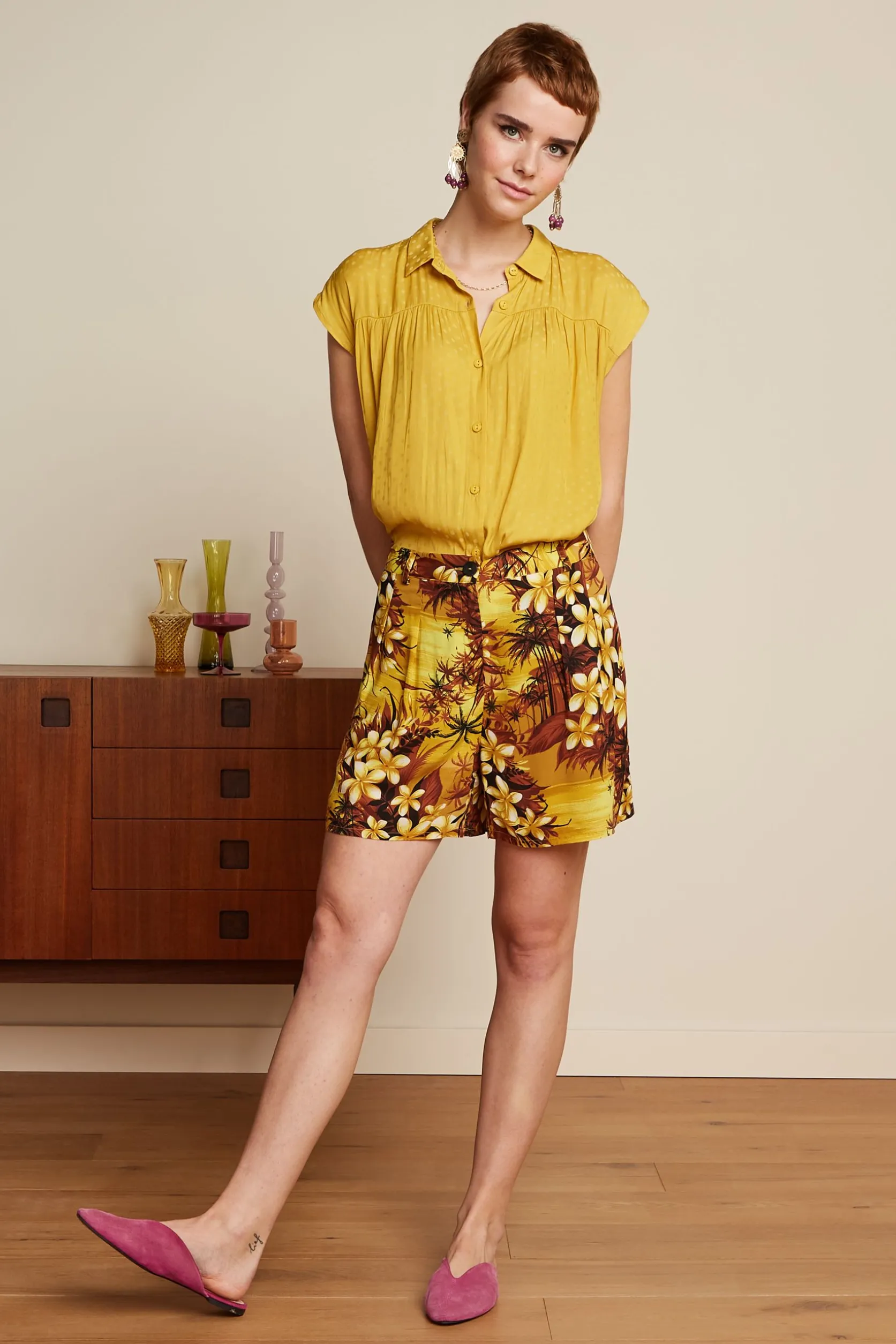 Amy Blouse Bisque*King Louie Clearance