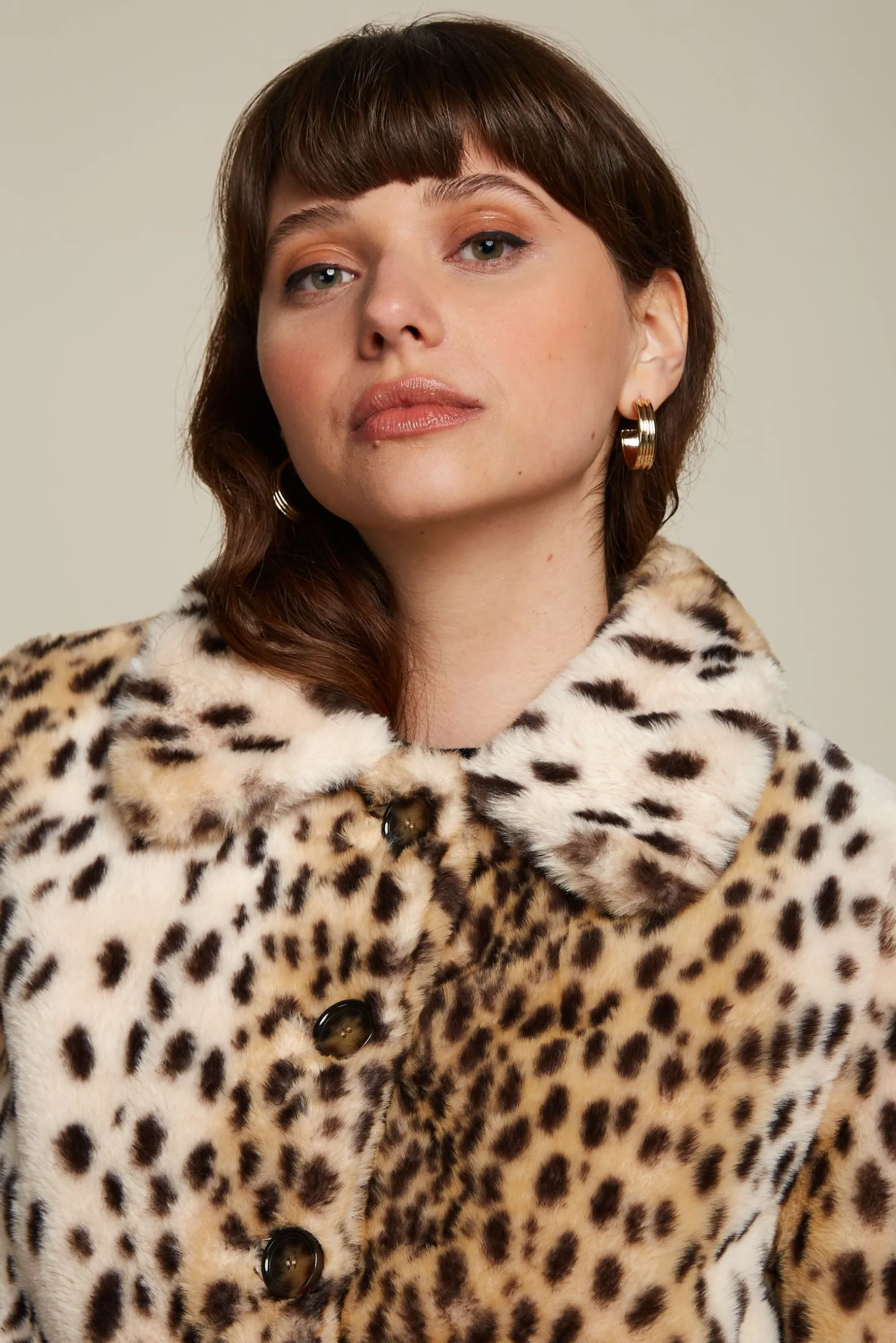 Anais Coat Cheetah Fur*King Louie Best
