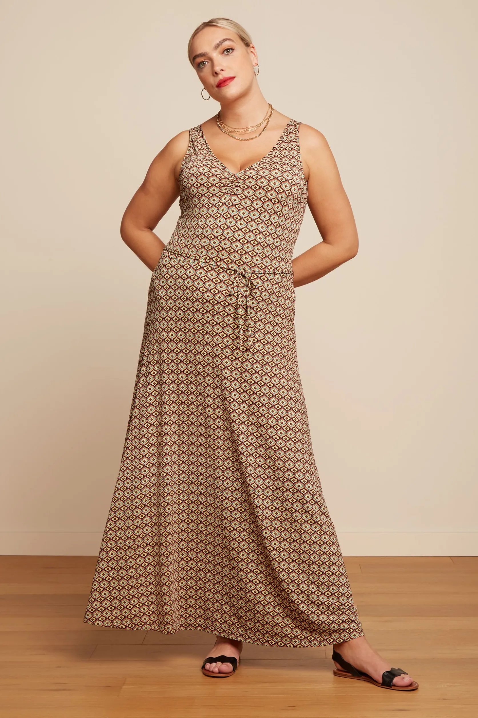 Anna Maxi Dress Smith*King Louie Best