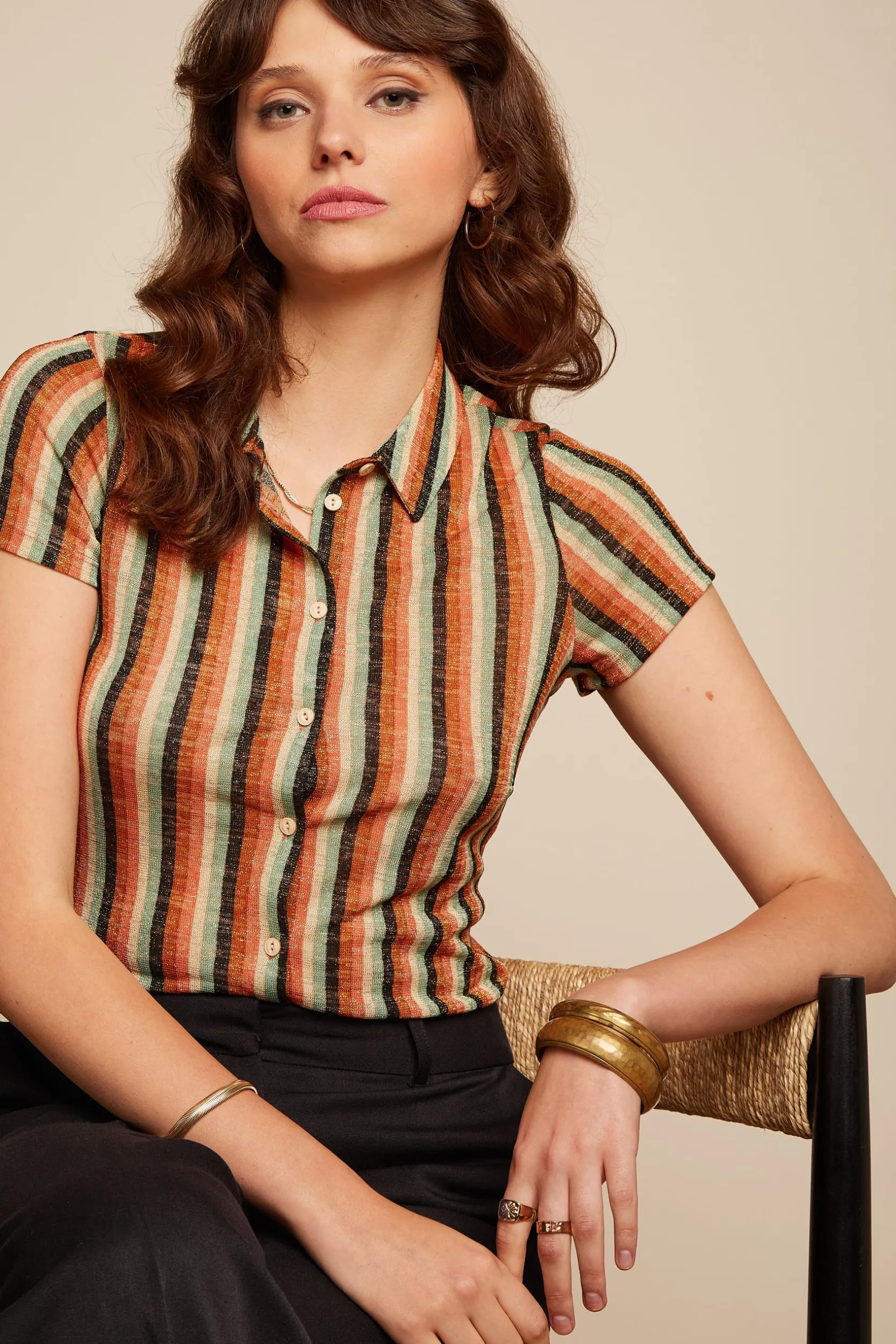 Blouse Piso Stripe*King Louie New
