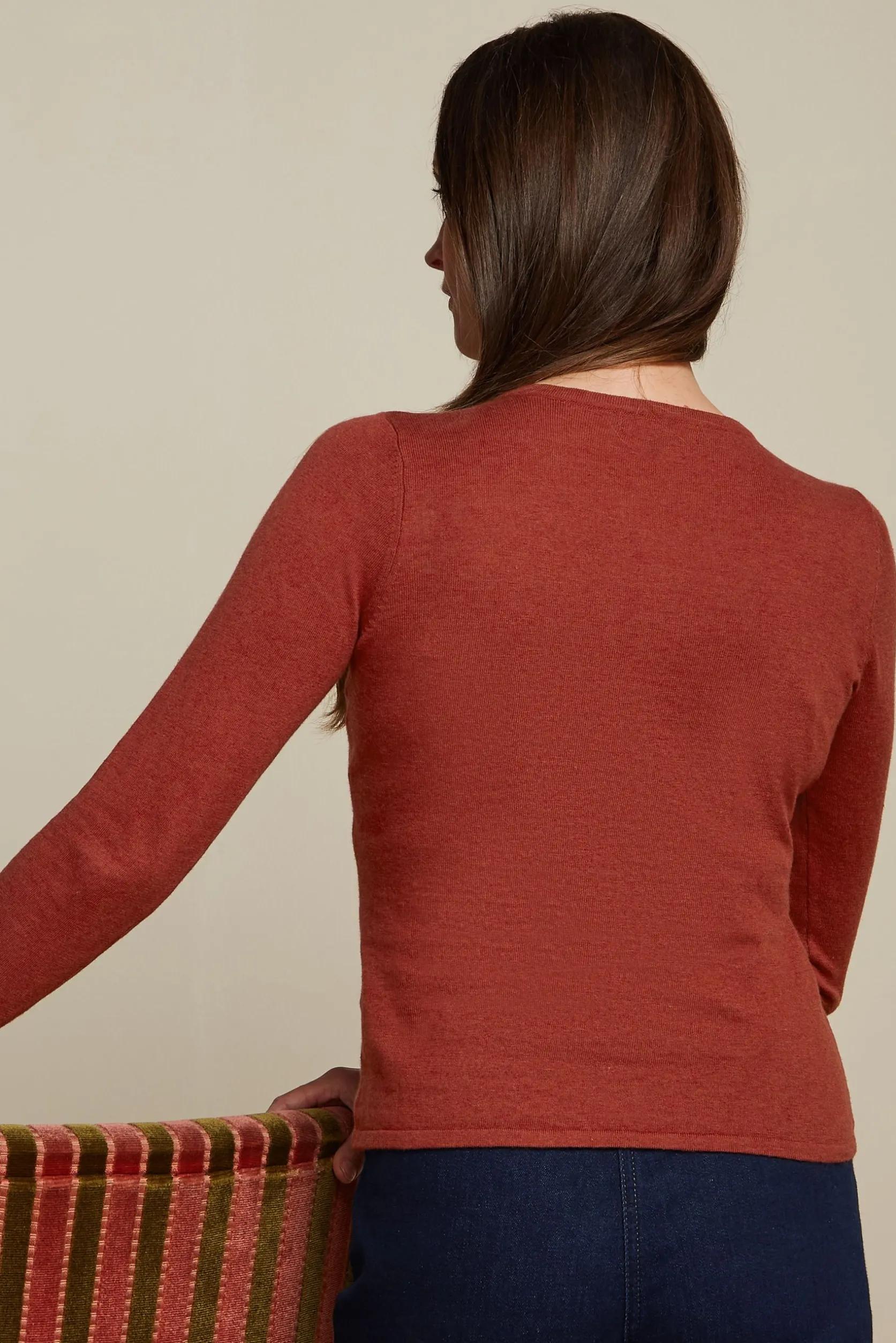 Cardi Roundneck Cocoon*King Louie Cheap