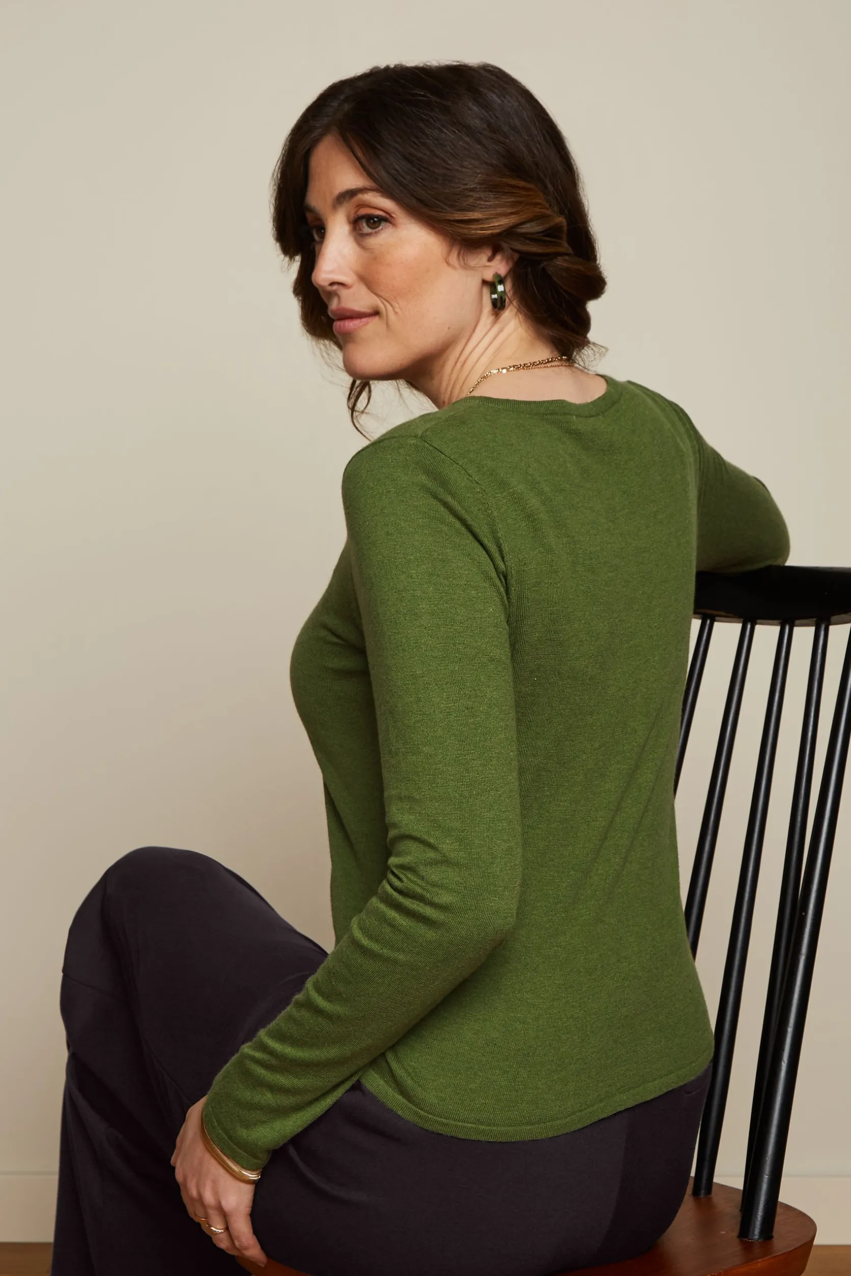 Cardi Roundneck Cocoon*King Louie Cheap
