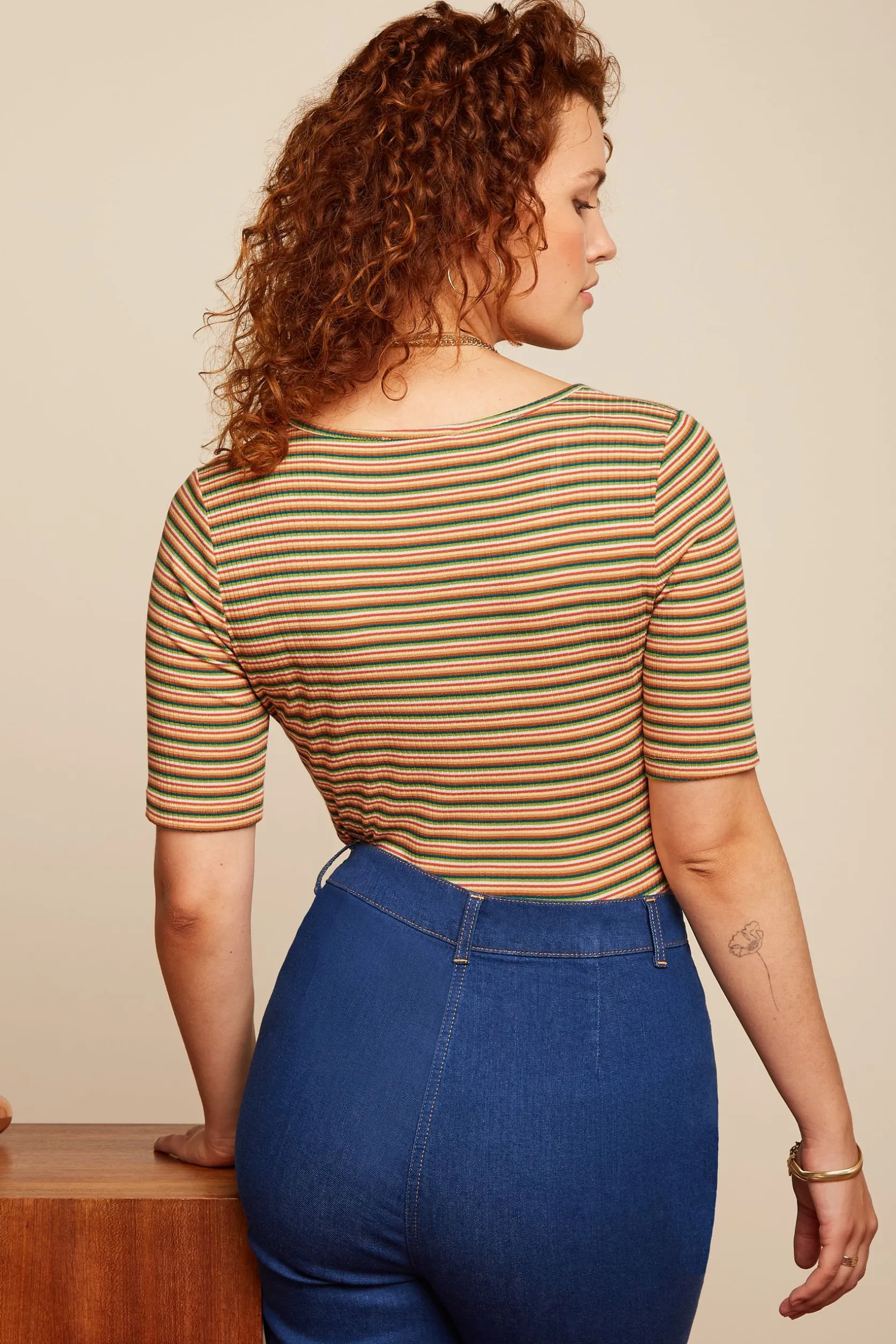 Carice Top Boxy Stripe*King Louie Online