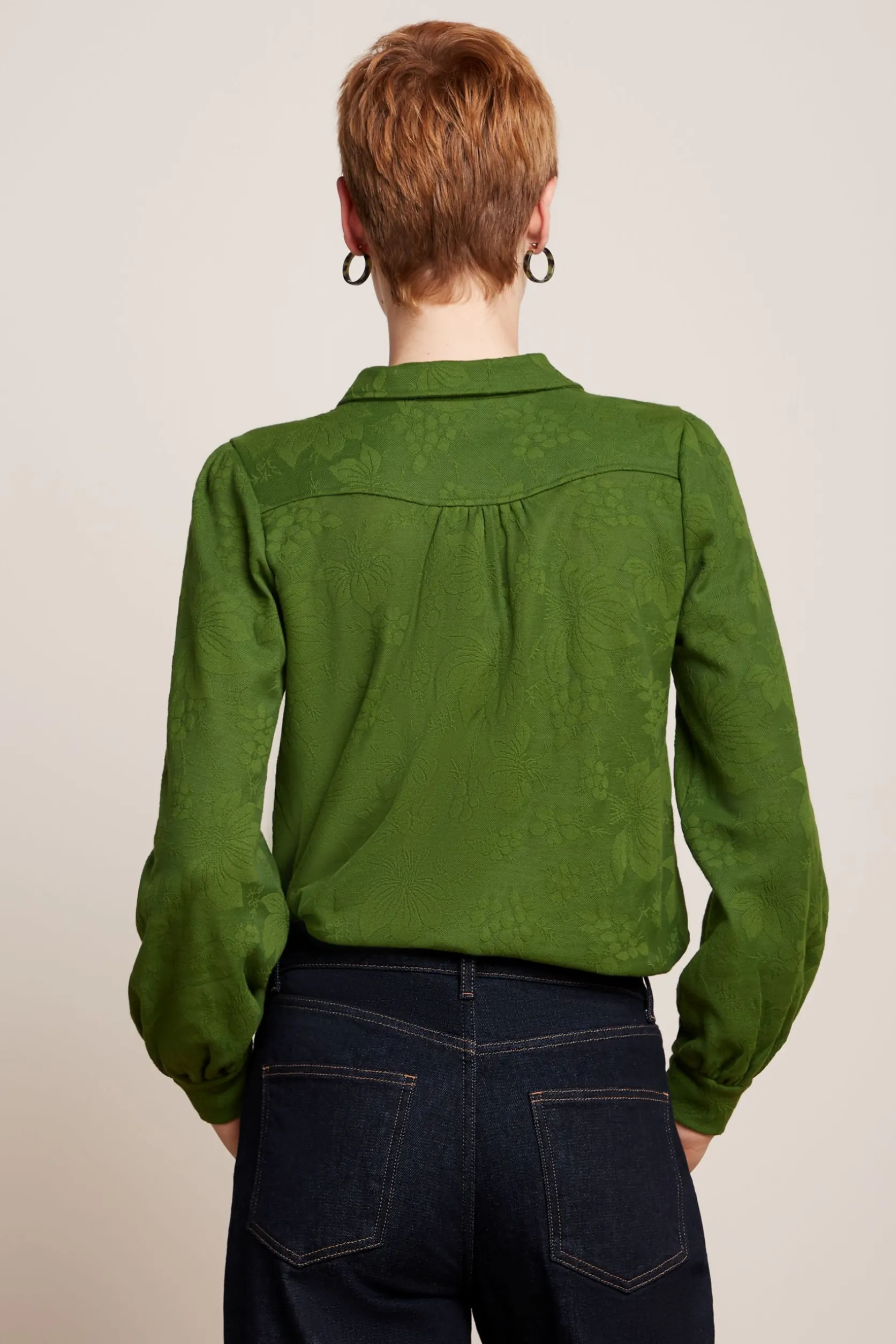 Carina Blouse Buzz Jacquard*King Louie Shop