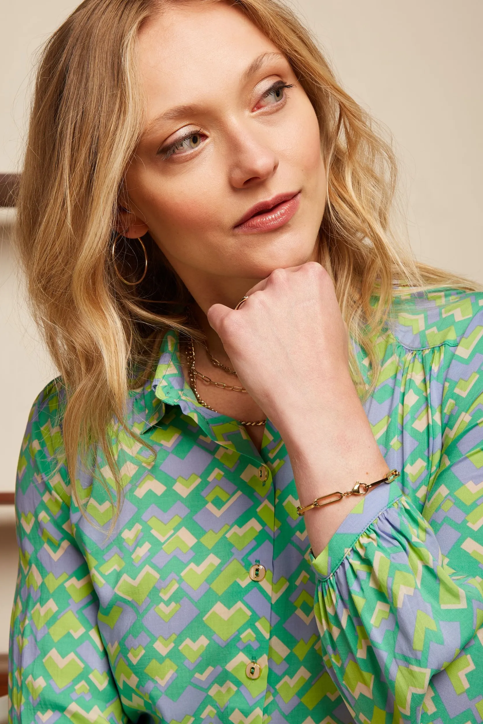 Carina Blouse Cocktail*King Louie New