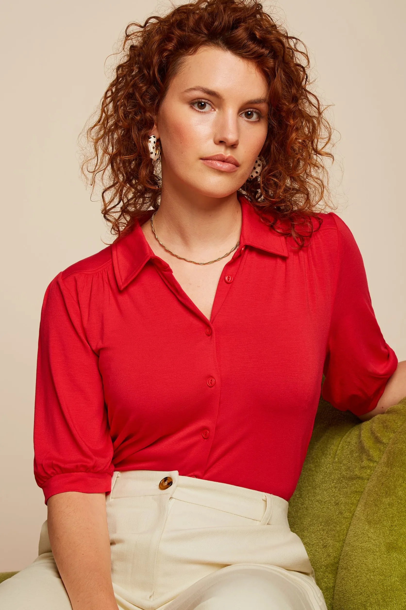 Carina Blouse Ecovero Light*King Louie Shop