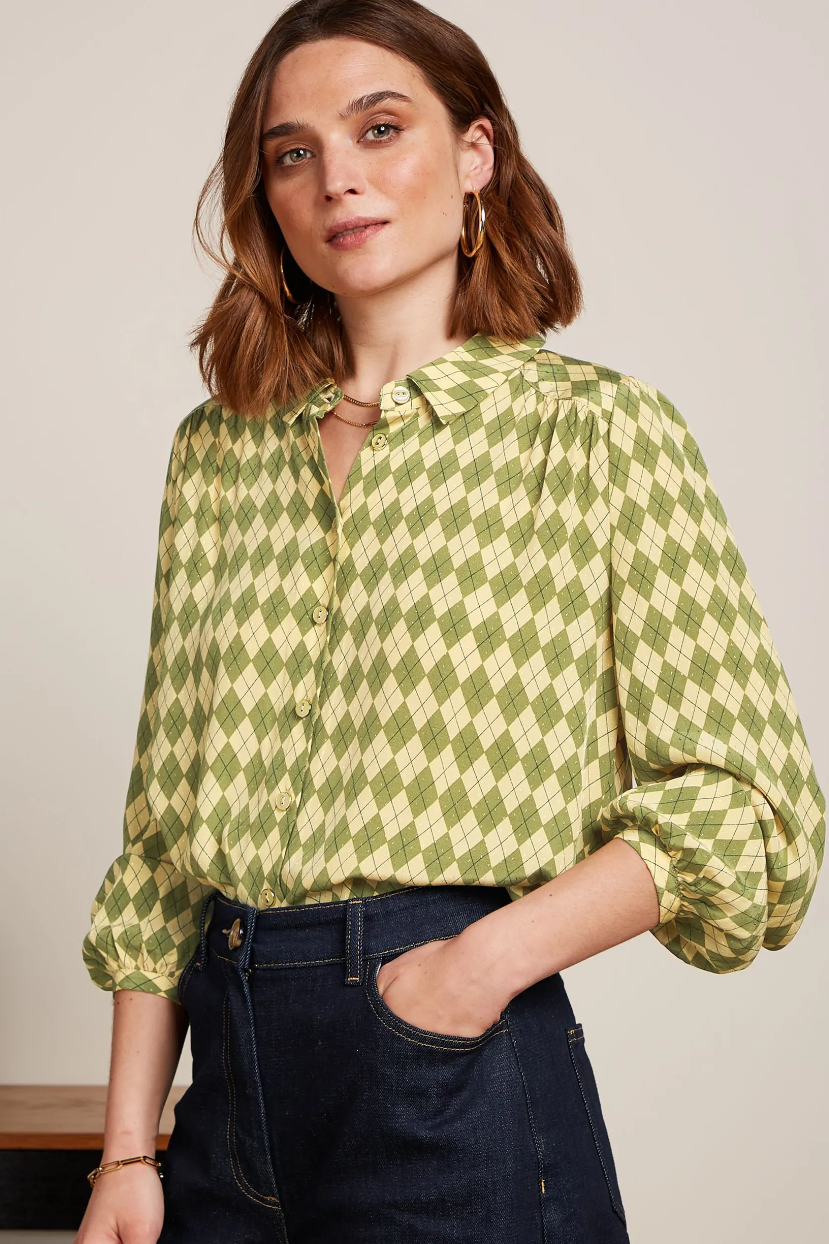 Carina Blouse Farrow*King Louie Fashion