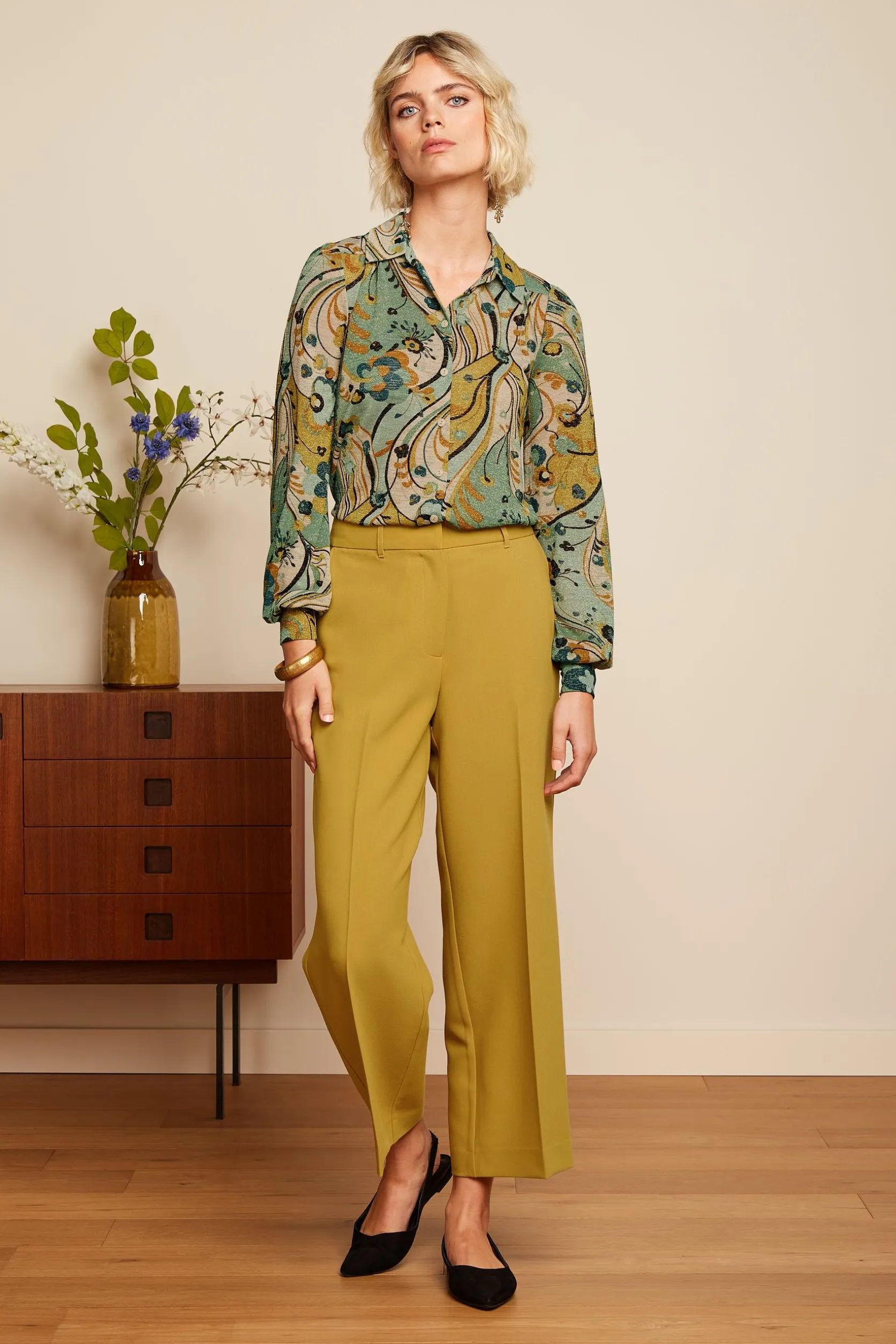 Carina Blouse Frenzy*King Louie Clearance