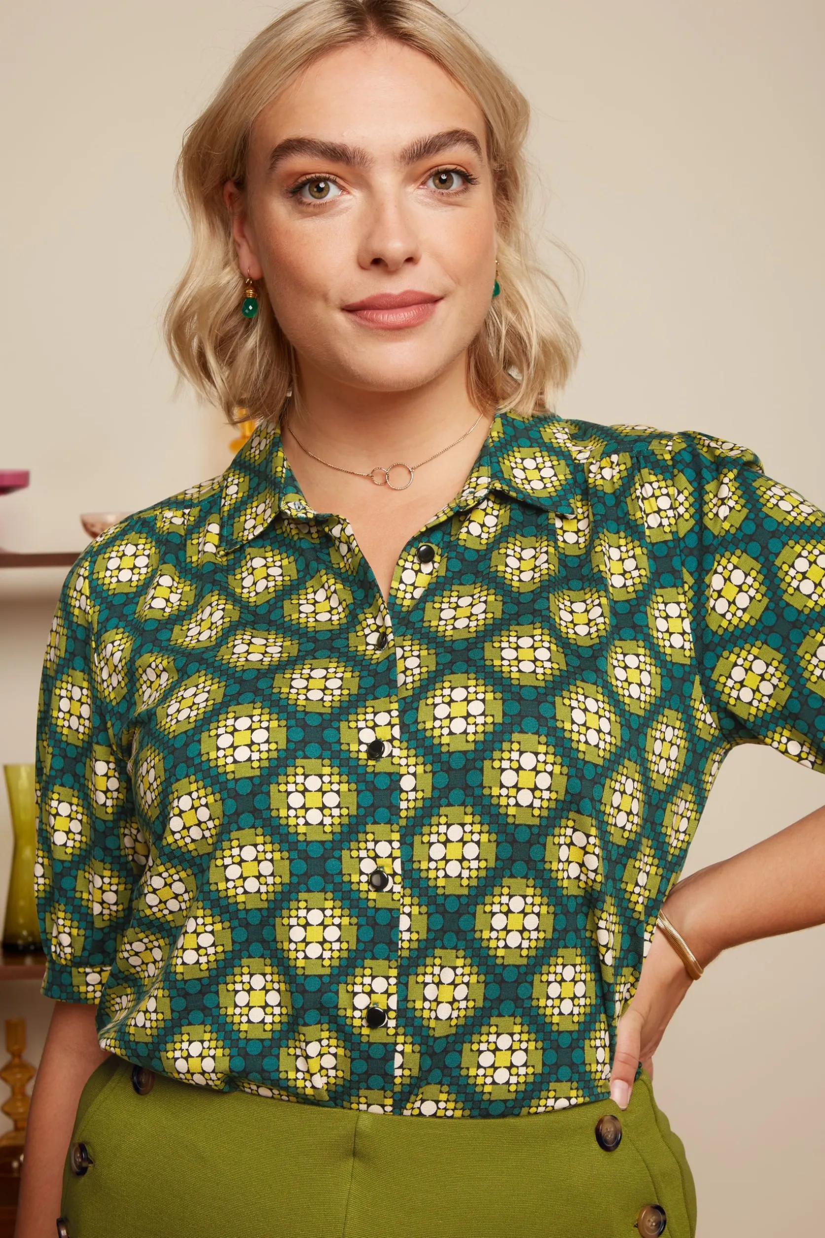 Carina Blouse Kirby*King Louie Discount