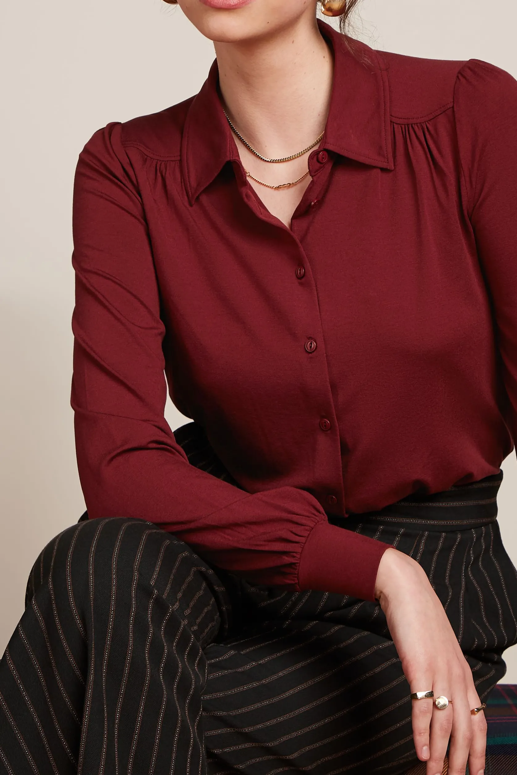 Carina Blouse Viscose Light*King Louie Discount