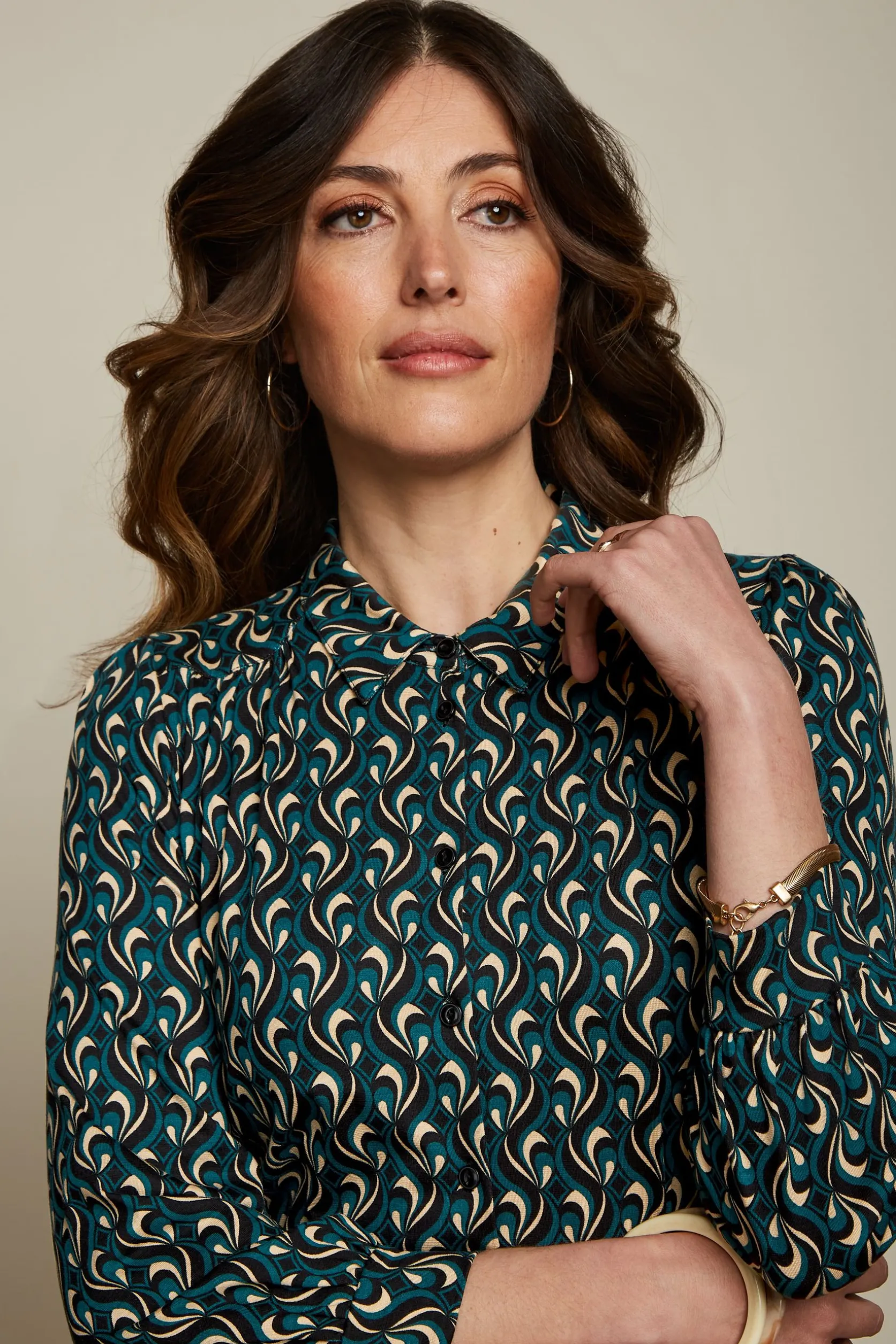 Carina Dress Morel*King Louie Fashion