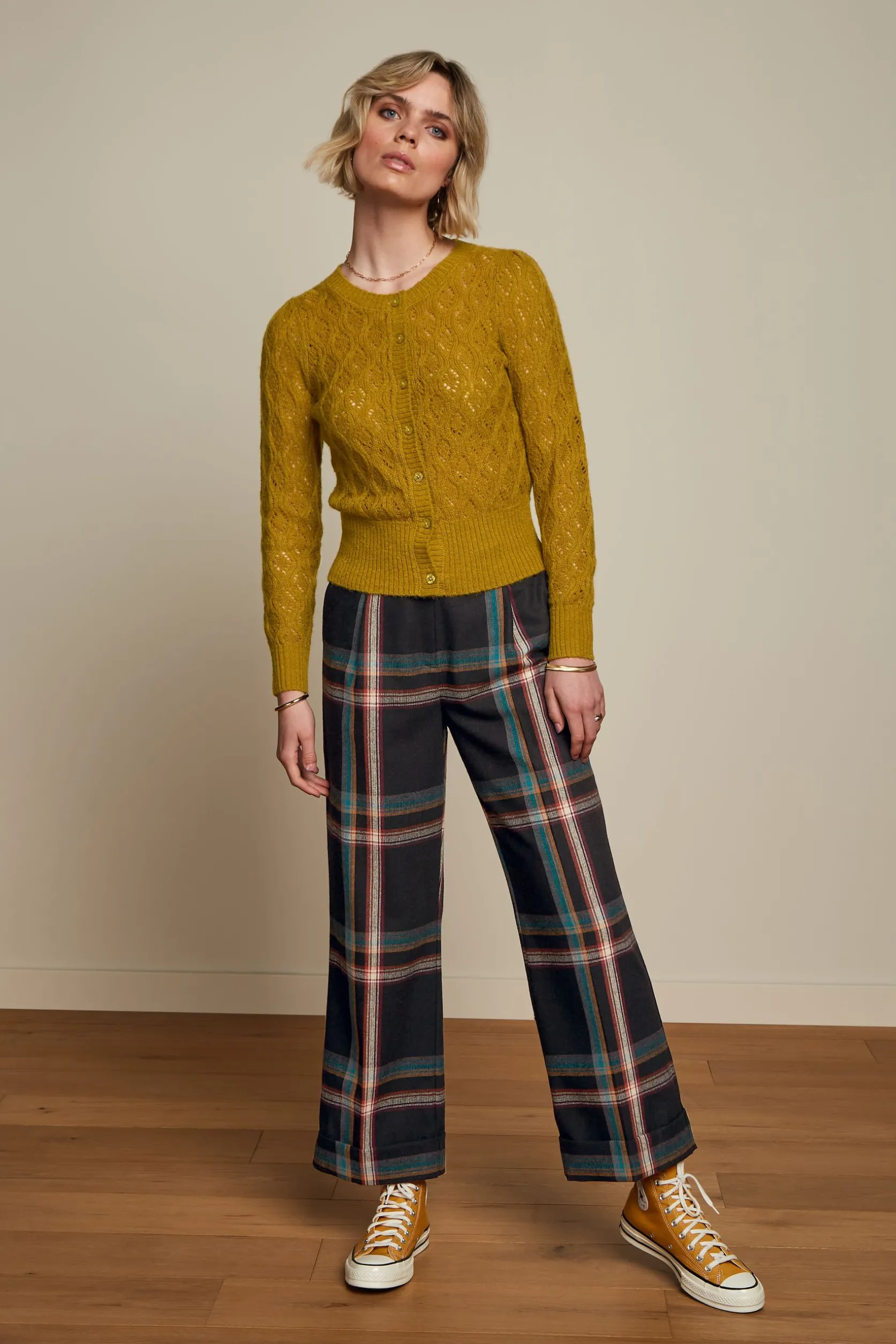 Celia Pants Sera Check*King Louie Best Sale