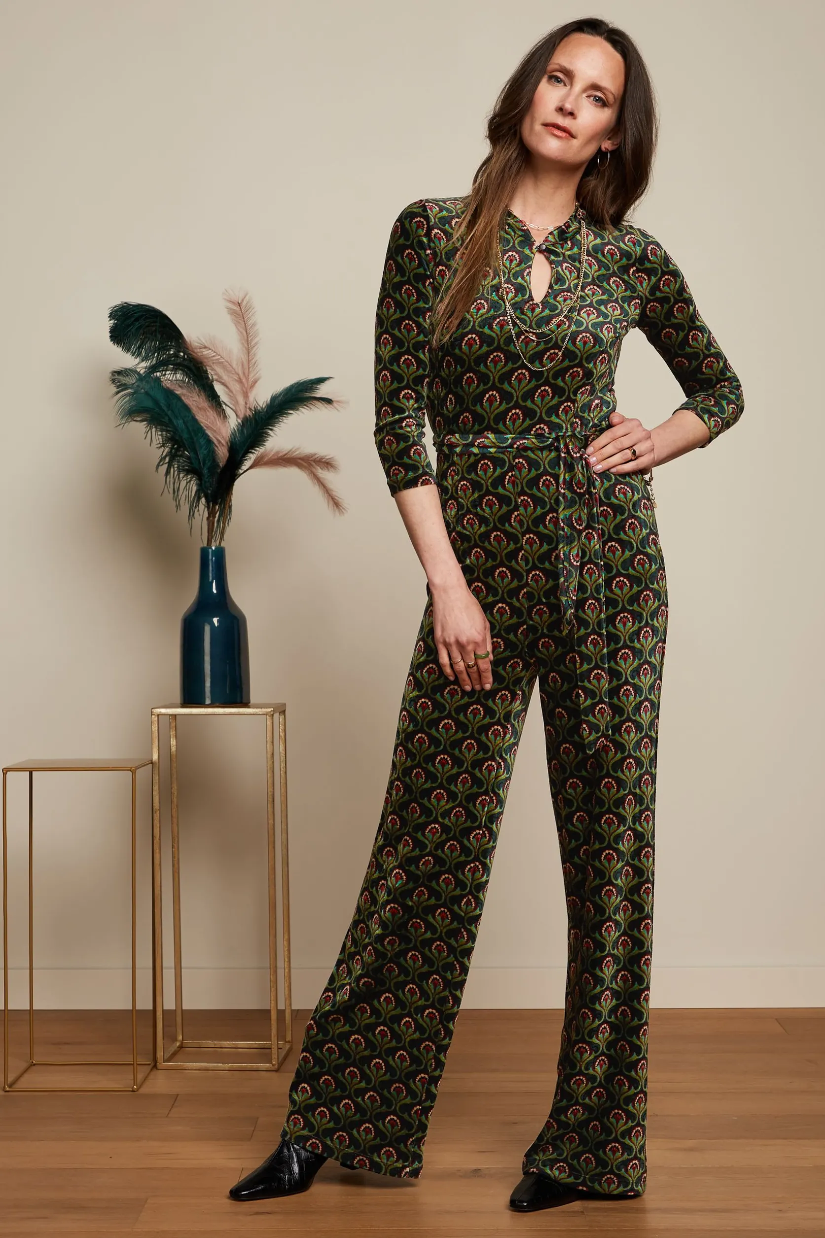 Chinese Jumpsuit Jubilee*King Louie Hot