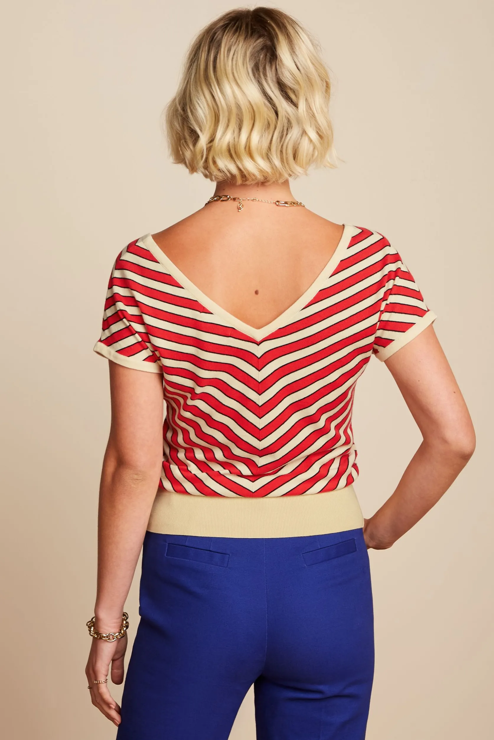 Double V Top Port Stripe*King Louie Cheap