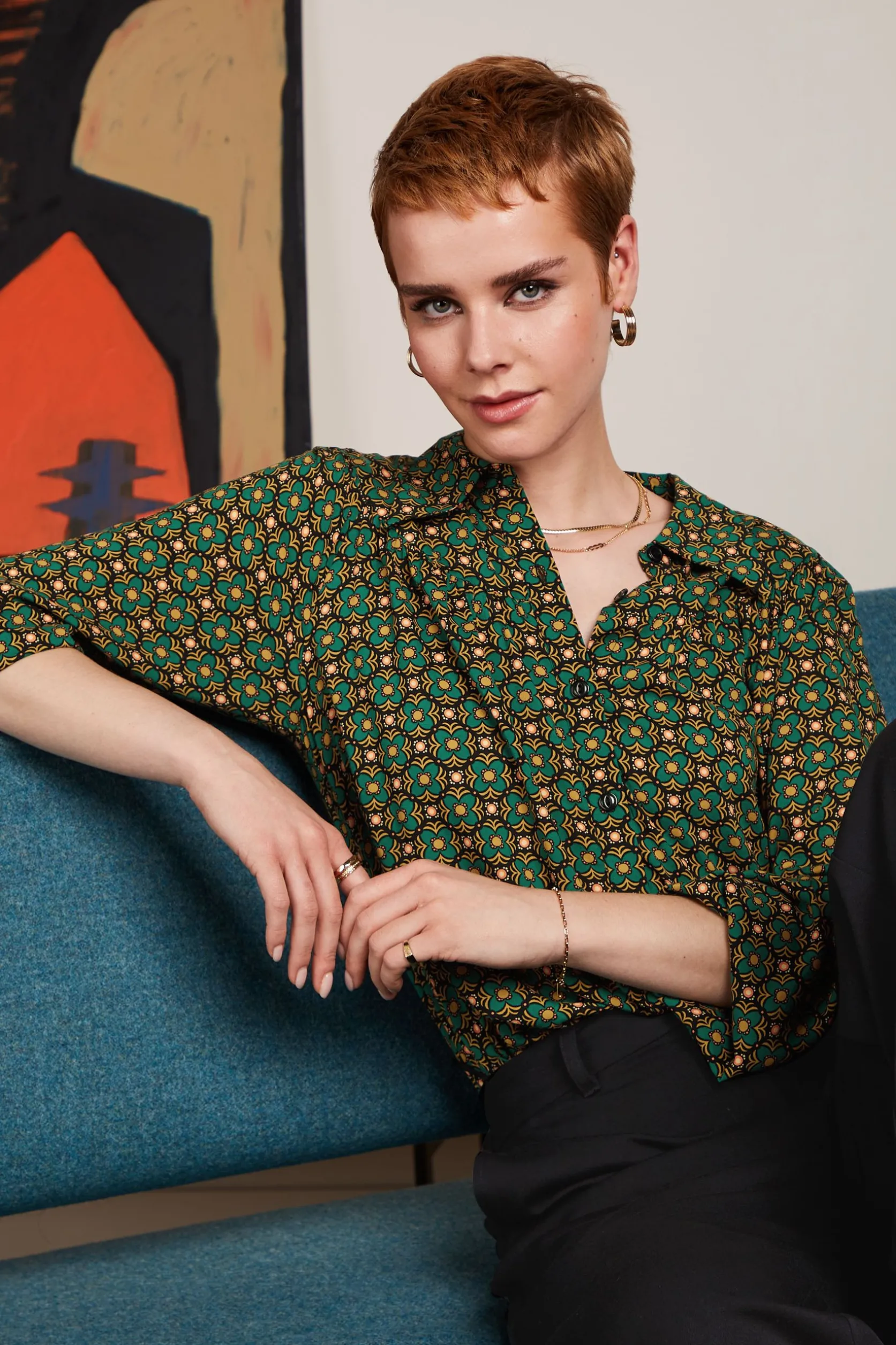 Edith Blouse Valley*King Louie Outlet