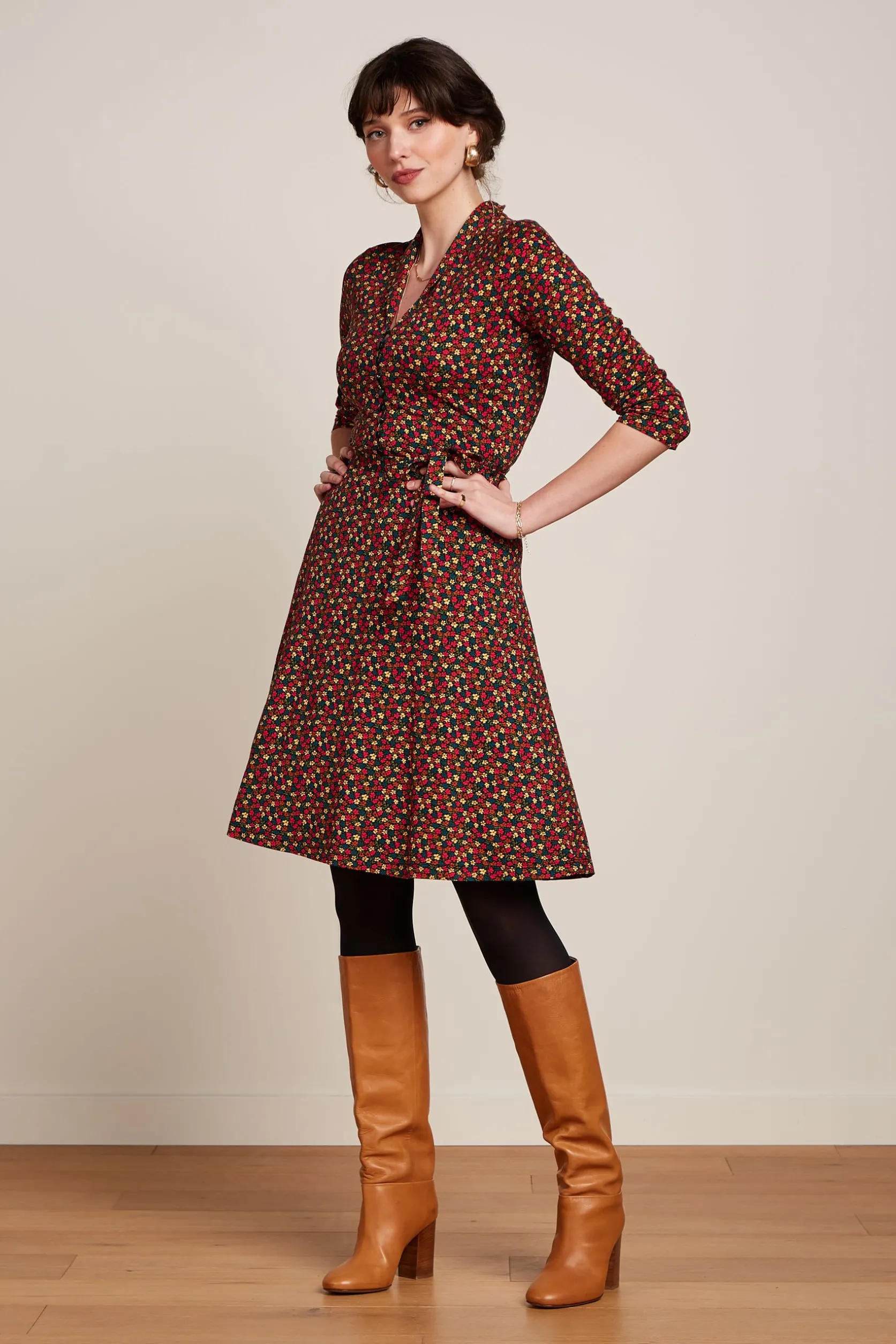 Emmy Dress Flaminga*King Louie Hot