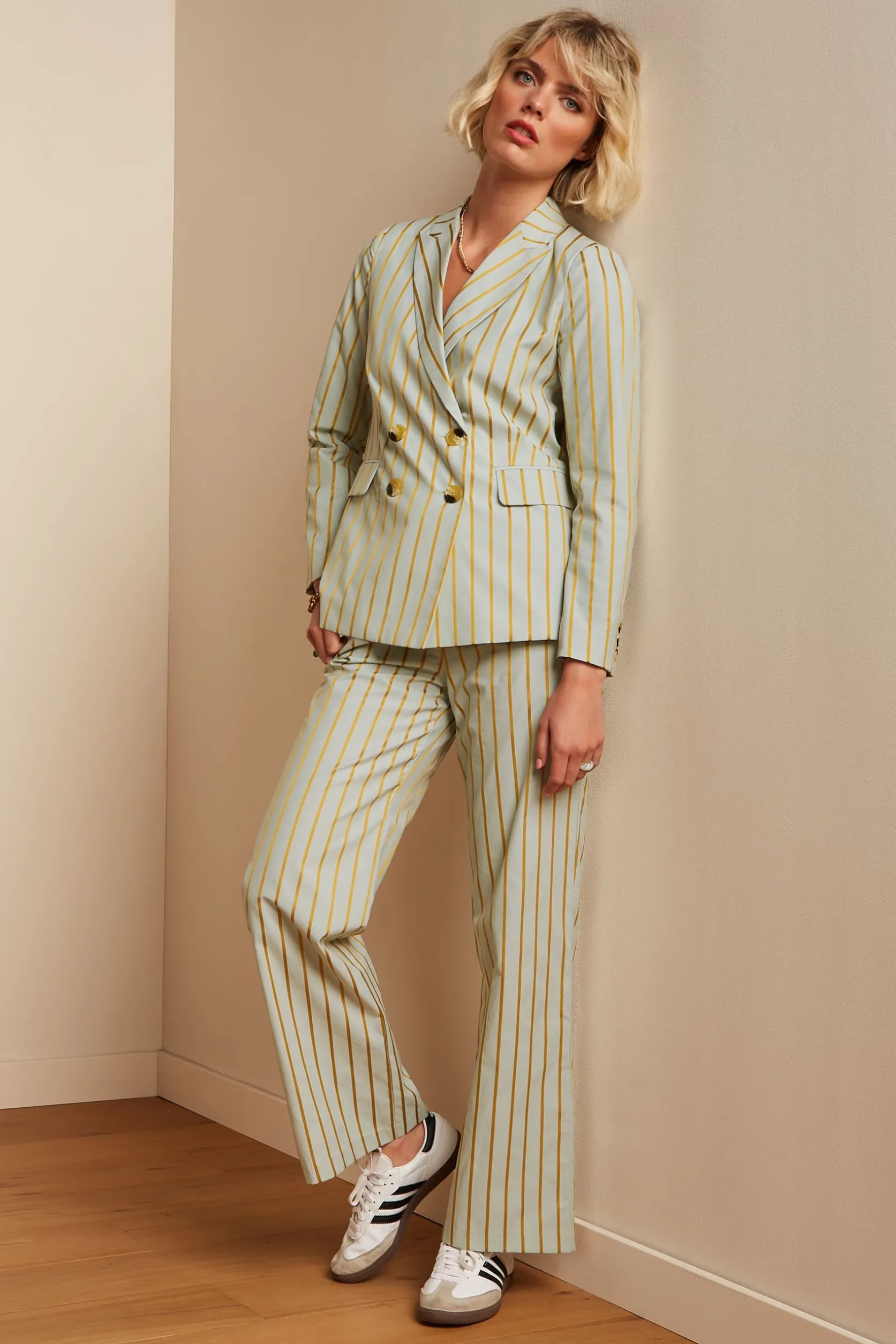 Ethel Pants Ash Stripe*King Louie Online