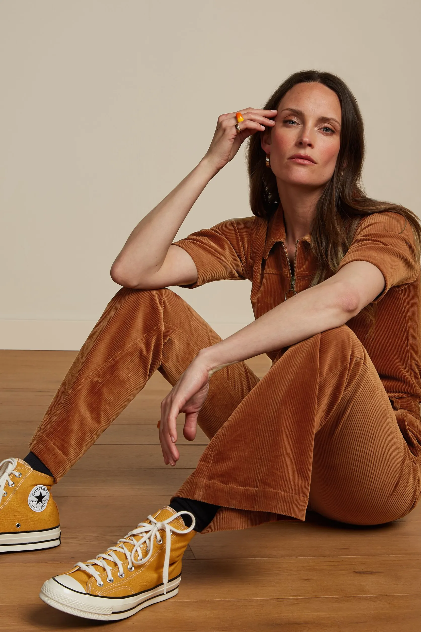 Garbo Flare Jumpsuit Corduroy*King Louie Cheap