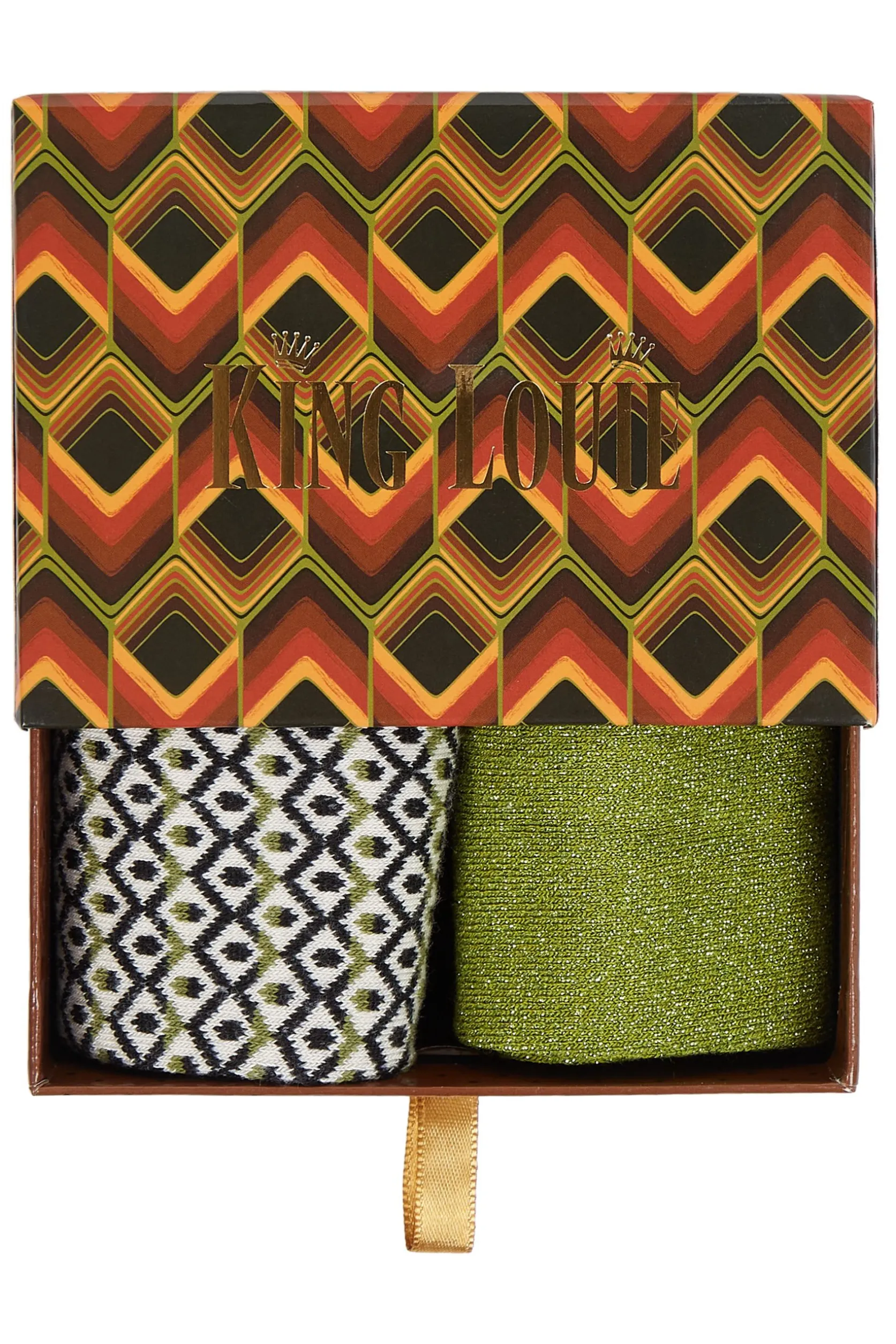 Gift Box Socks Quentin*King Louie Hot