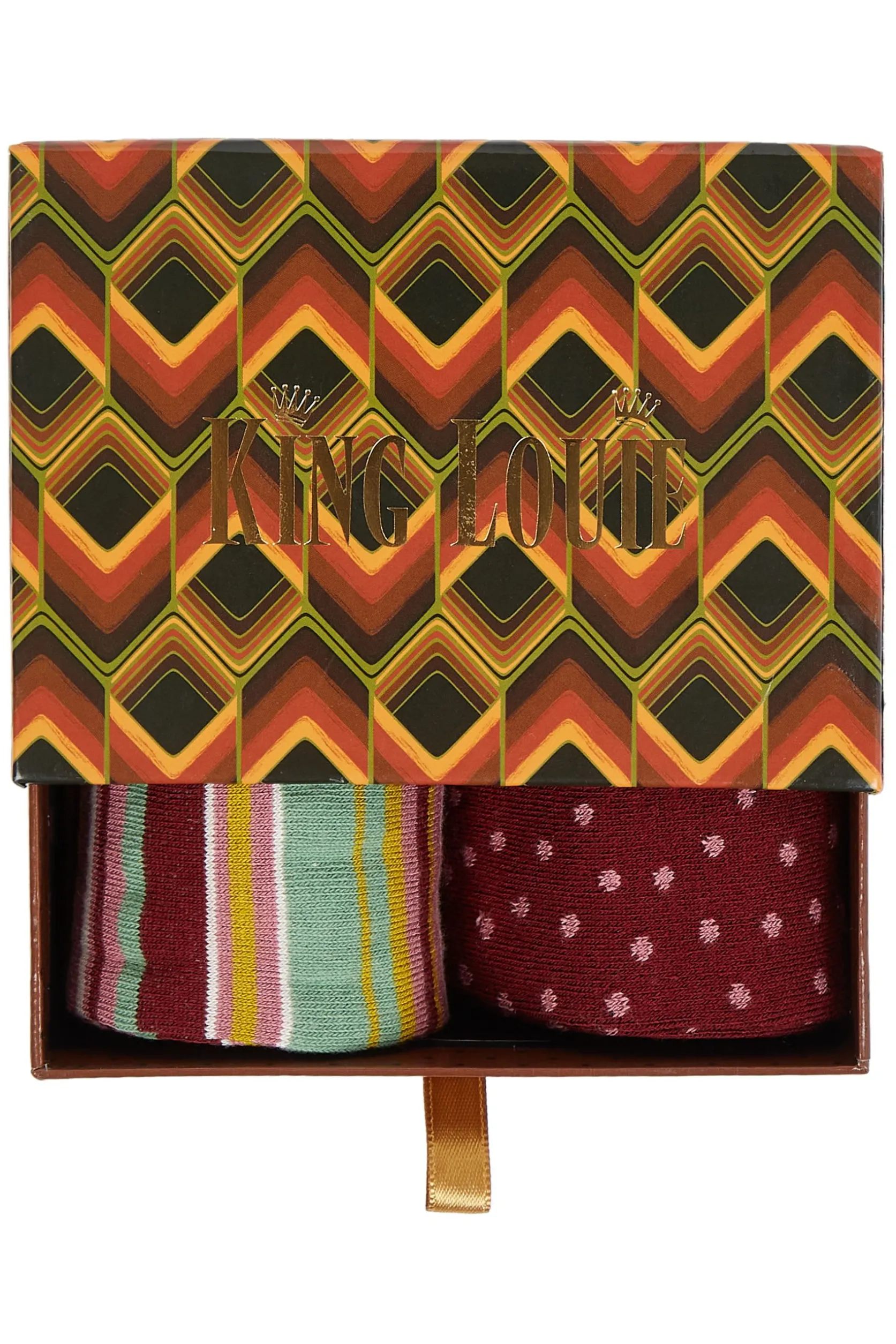 Gift Box Socks Quentin*King Louie Cheap