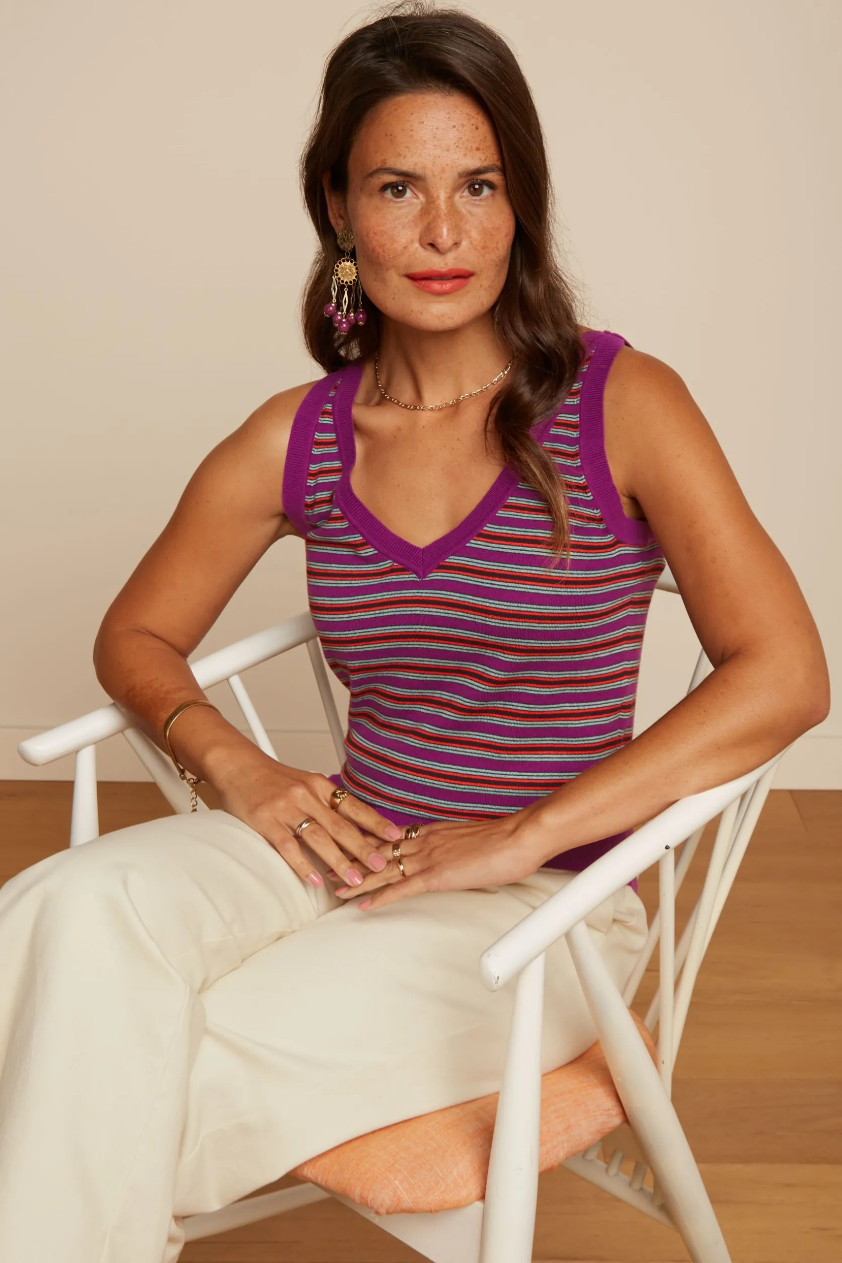 Hazel Top Bee Stripe*King Louie Fashion