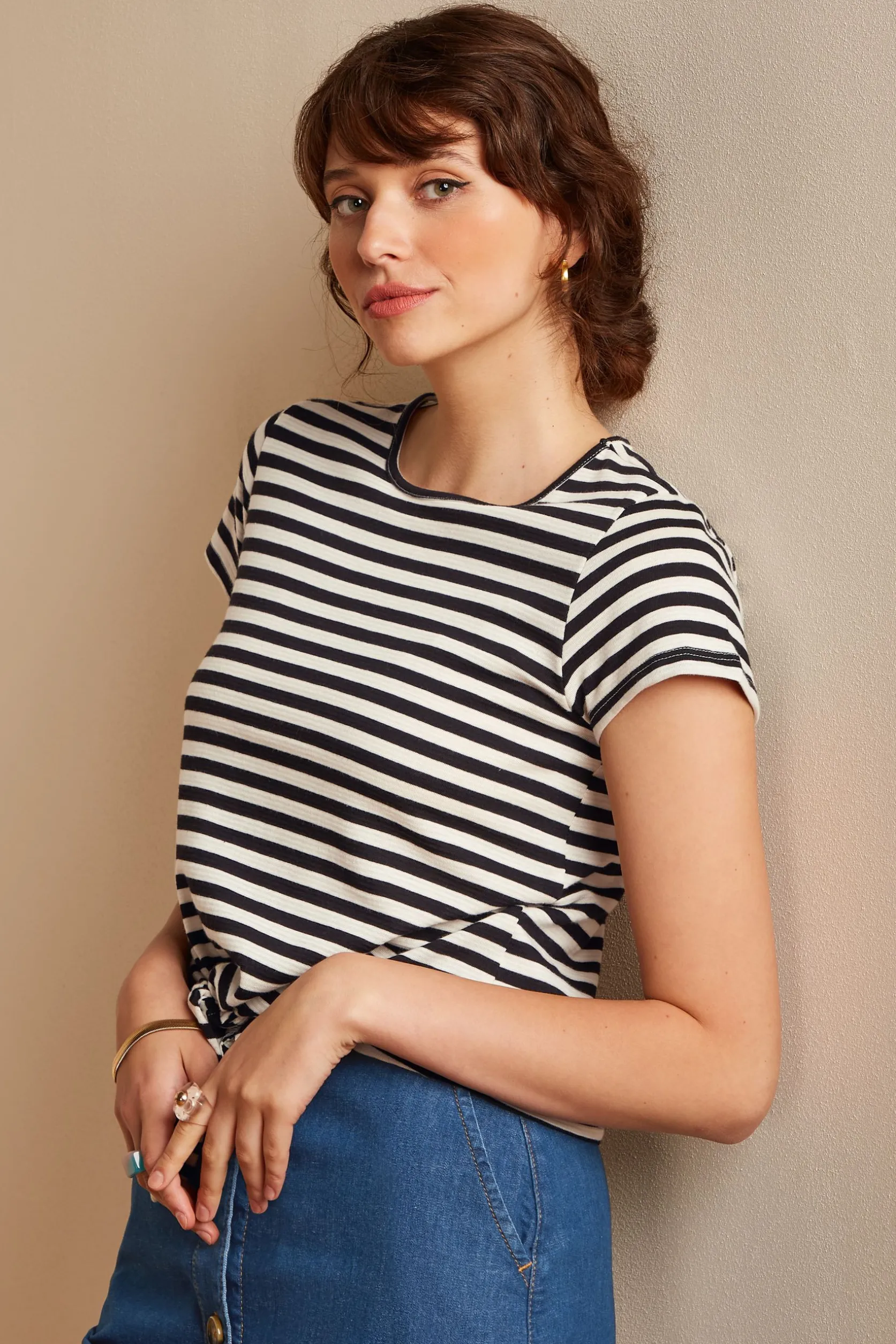 Knot T-Shirt Chopito Stripe*King Louie Hot