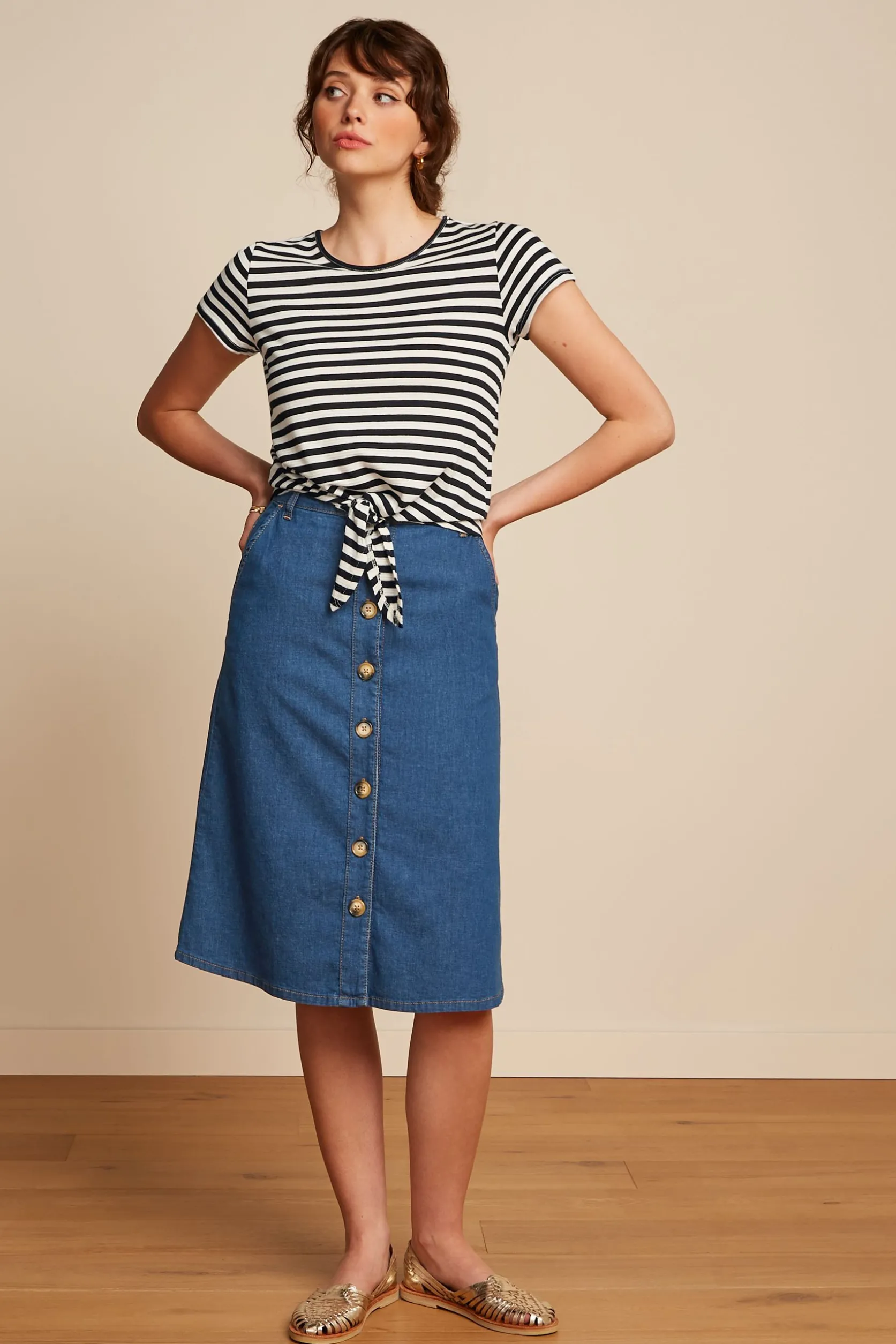 Knot T-Shirt Chopito Stripe*King Louie Hot