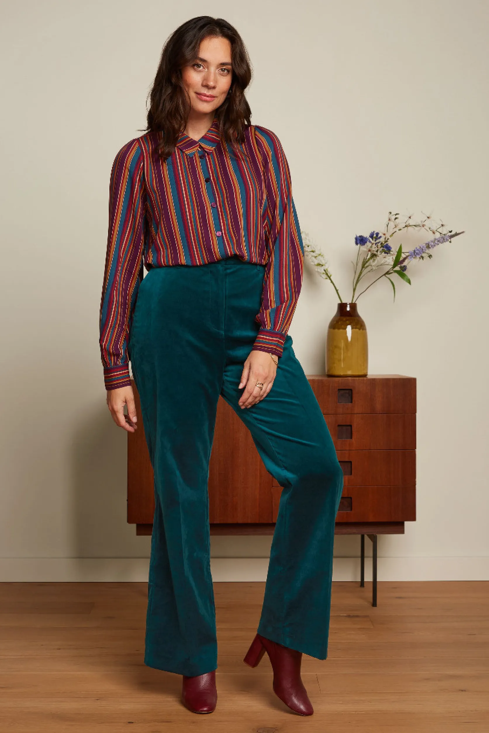 Maisie Blouse Marion Stripe*King Louie Best Sale