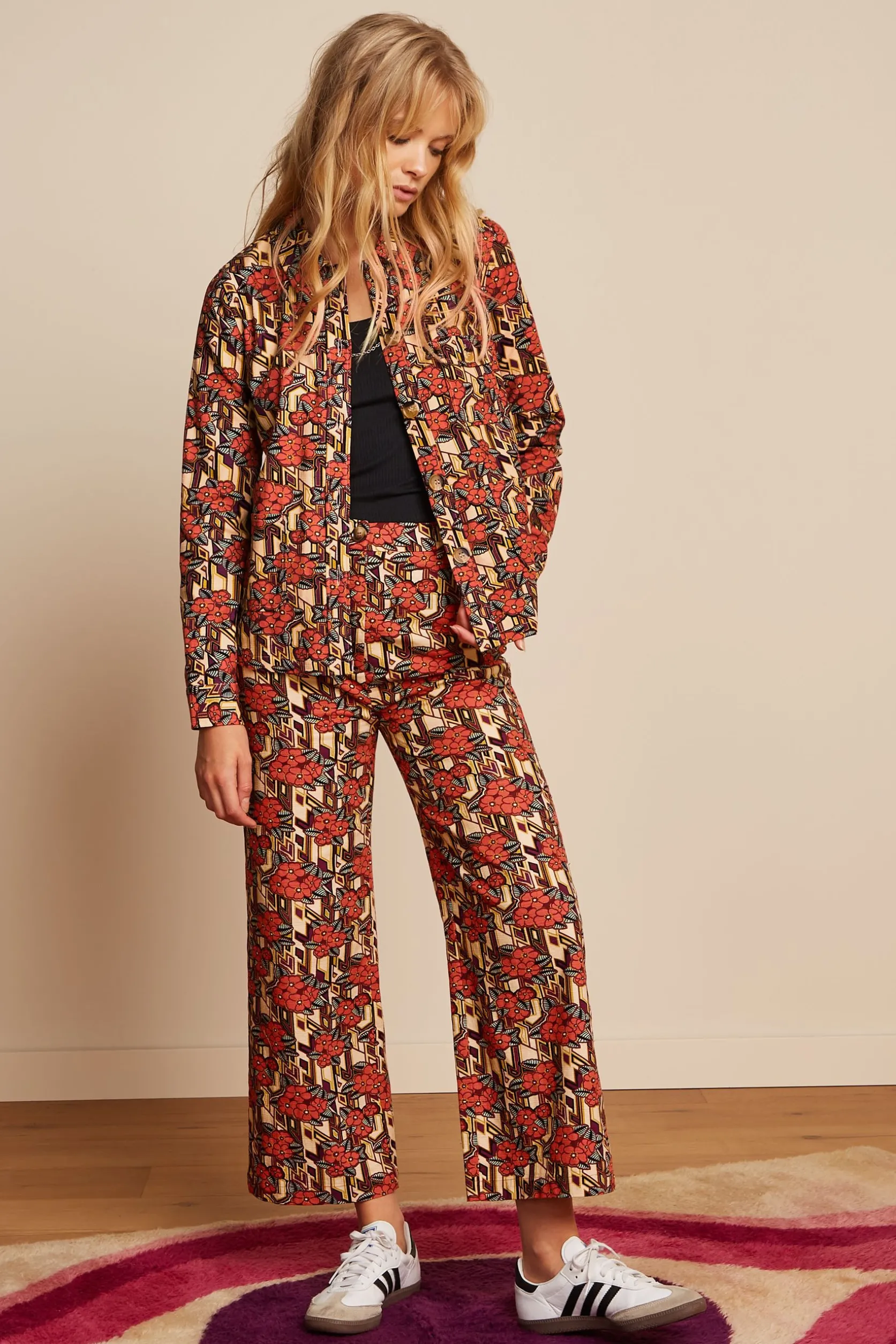 Marcie Cropped Pants Ryder*King Louie Clearance