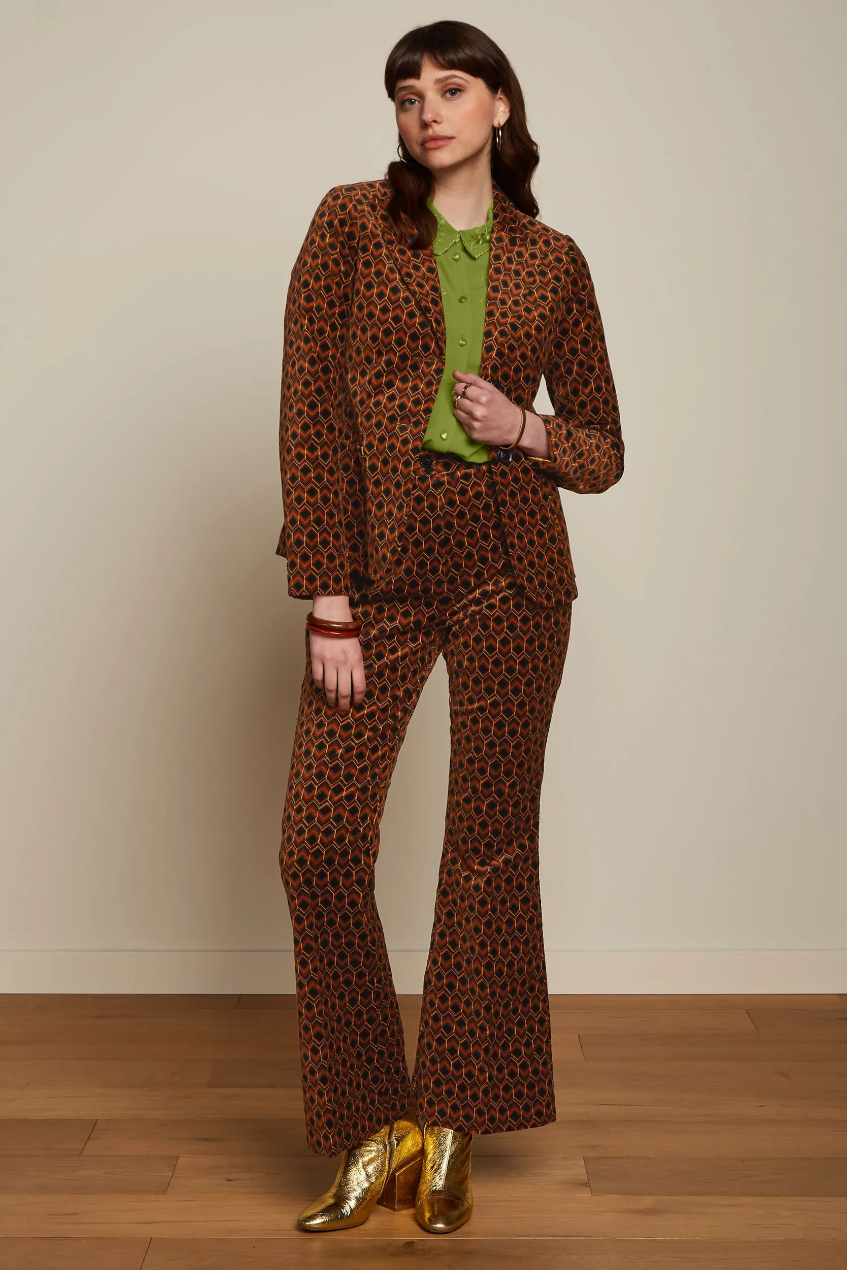 Marcie Flared Pants Quentin*King Louie Cheap