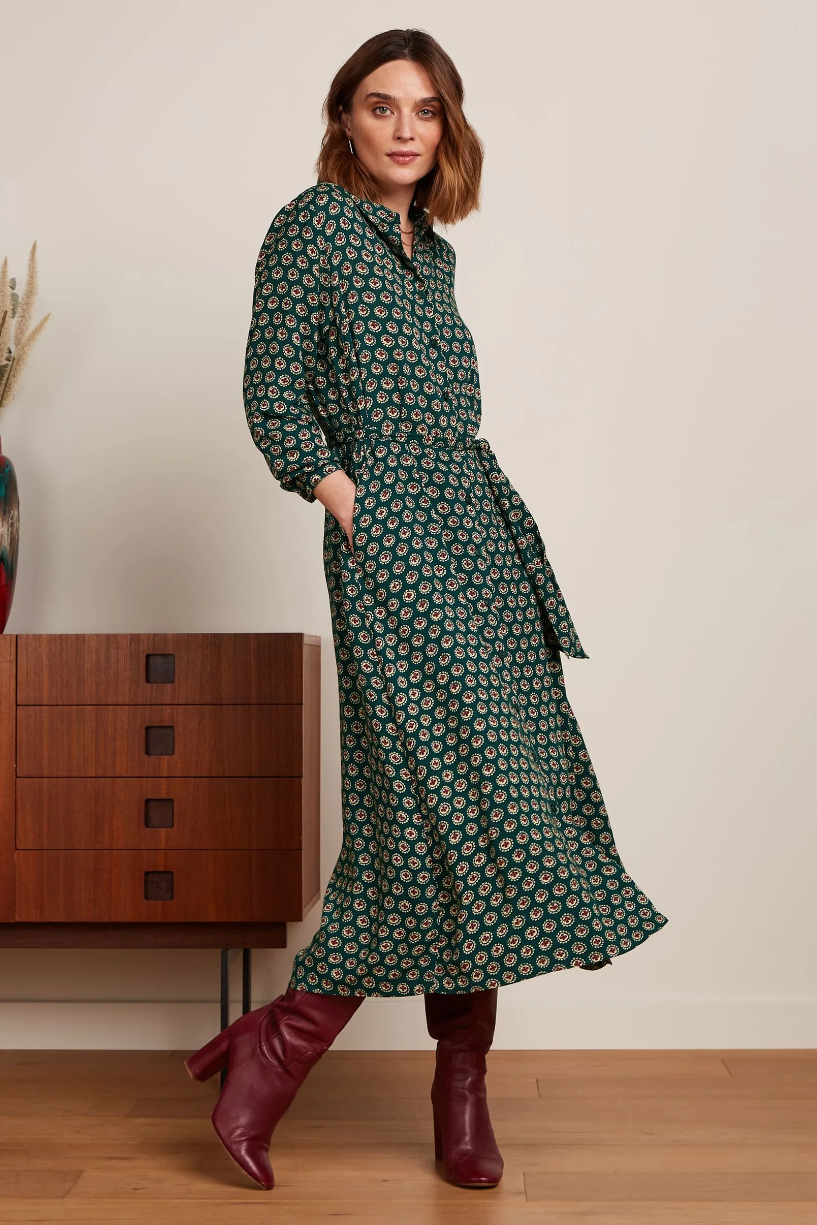 Olive Midi Dress Elliot*King Louie New