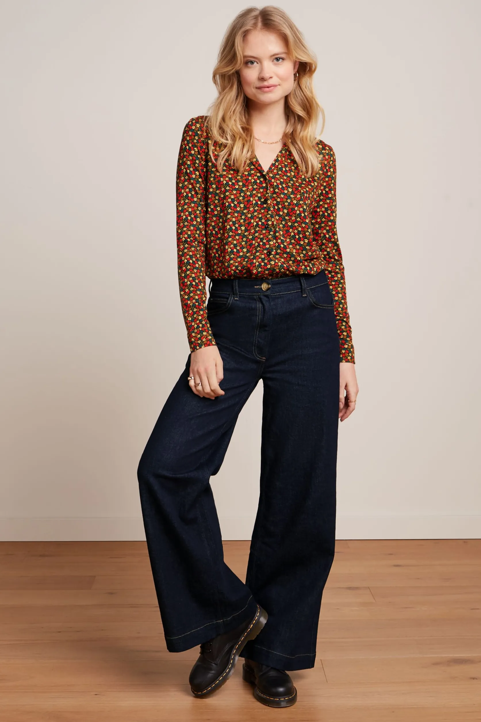 Patty Blouse Flaminga*King Louie Hot