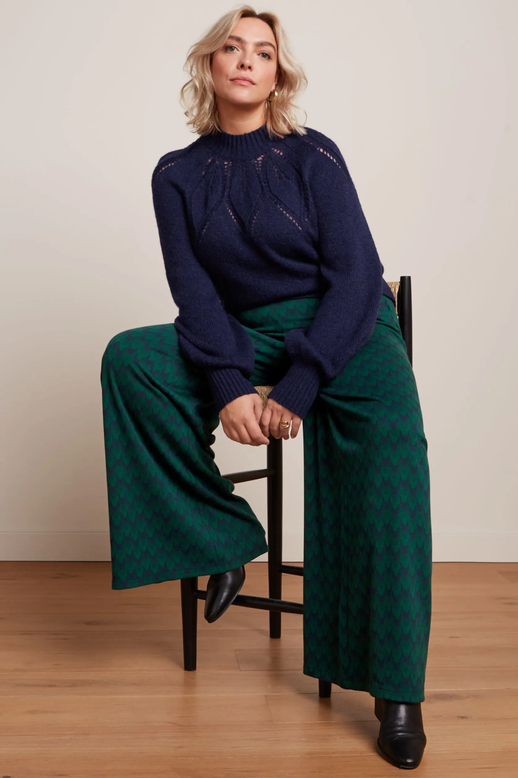 Pia Pants Duffy Jacquard*King Louie Hot