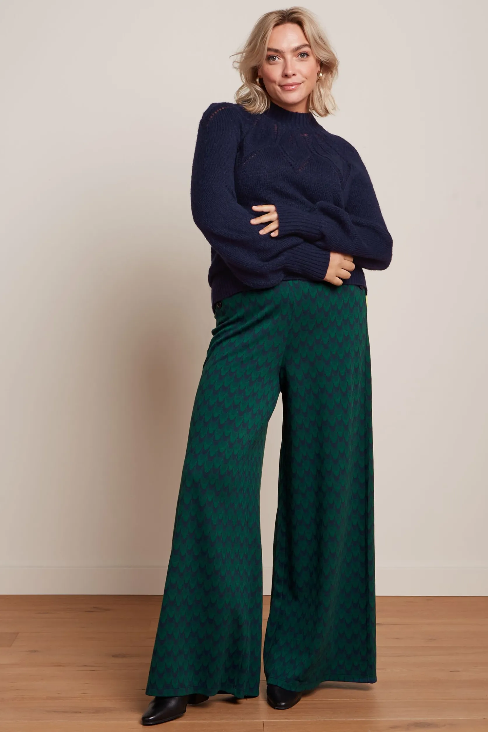 Pia Pants Duffy Jacquard*King Louie Hot