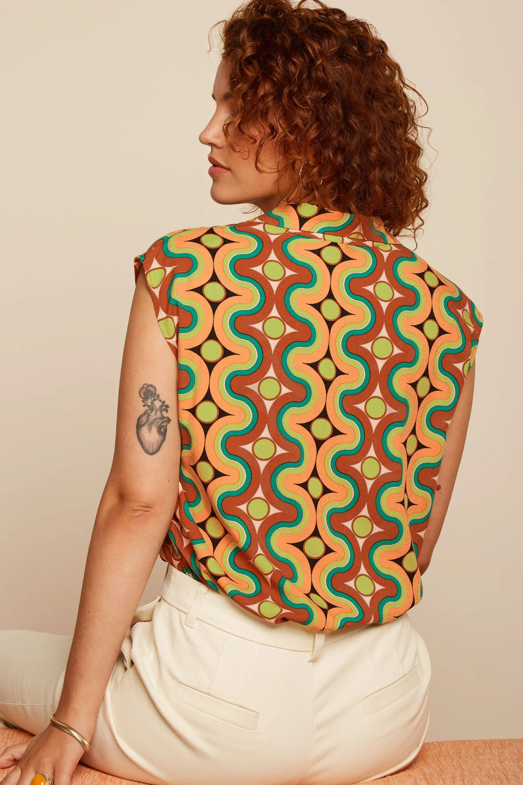 Remi Blouse Kizko*King Louie Outlet