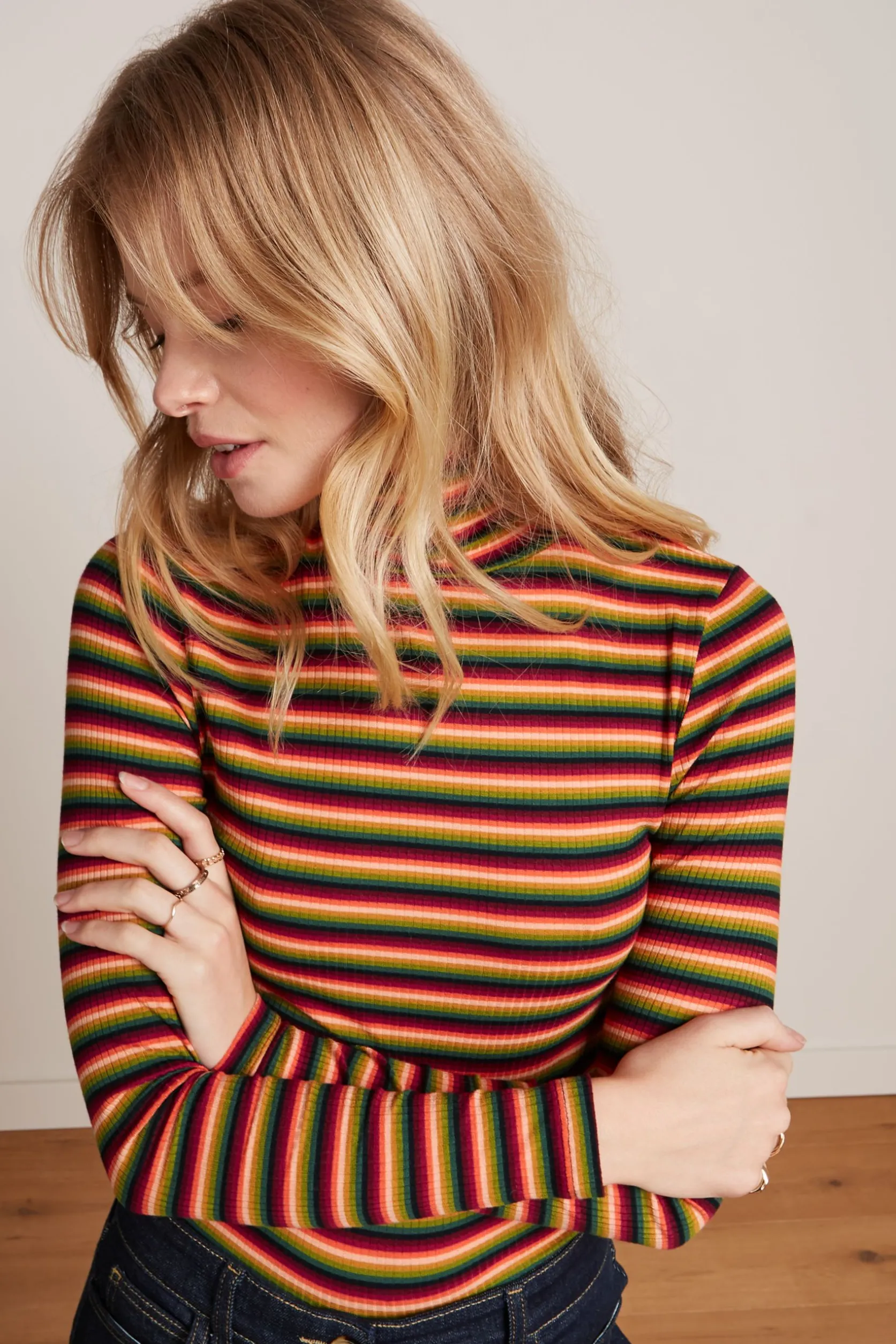 Rollneck Top Mimmi Stripe*King Louie Cheap