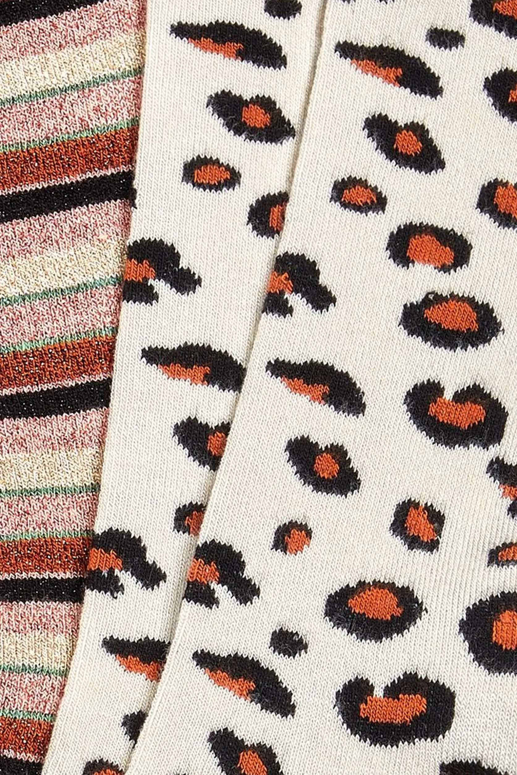 Socks 2-Pack Lapis Stripe*King Louie Discount
