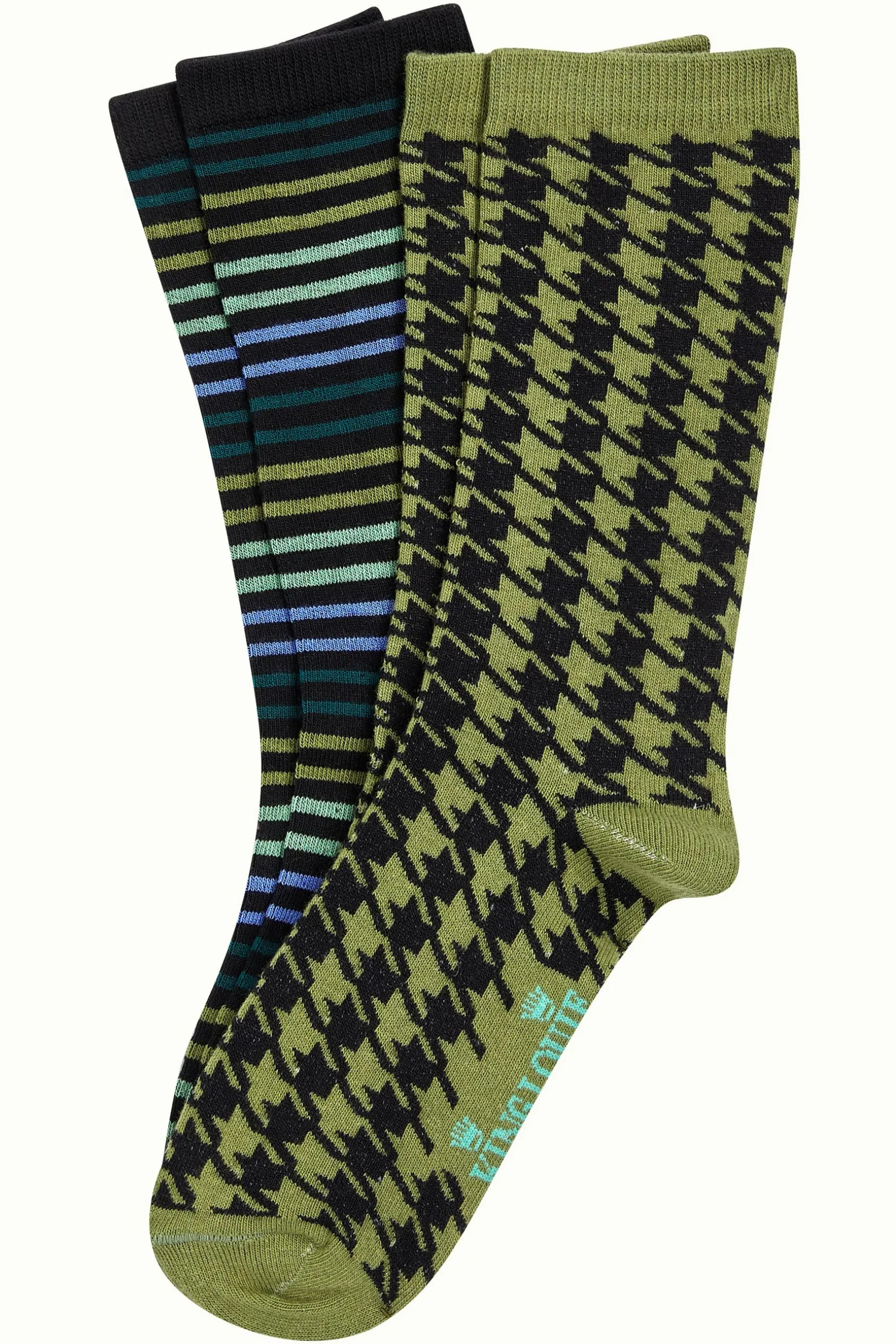 Socks 2-Pack Pied-de-Poule*King Louie Hot