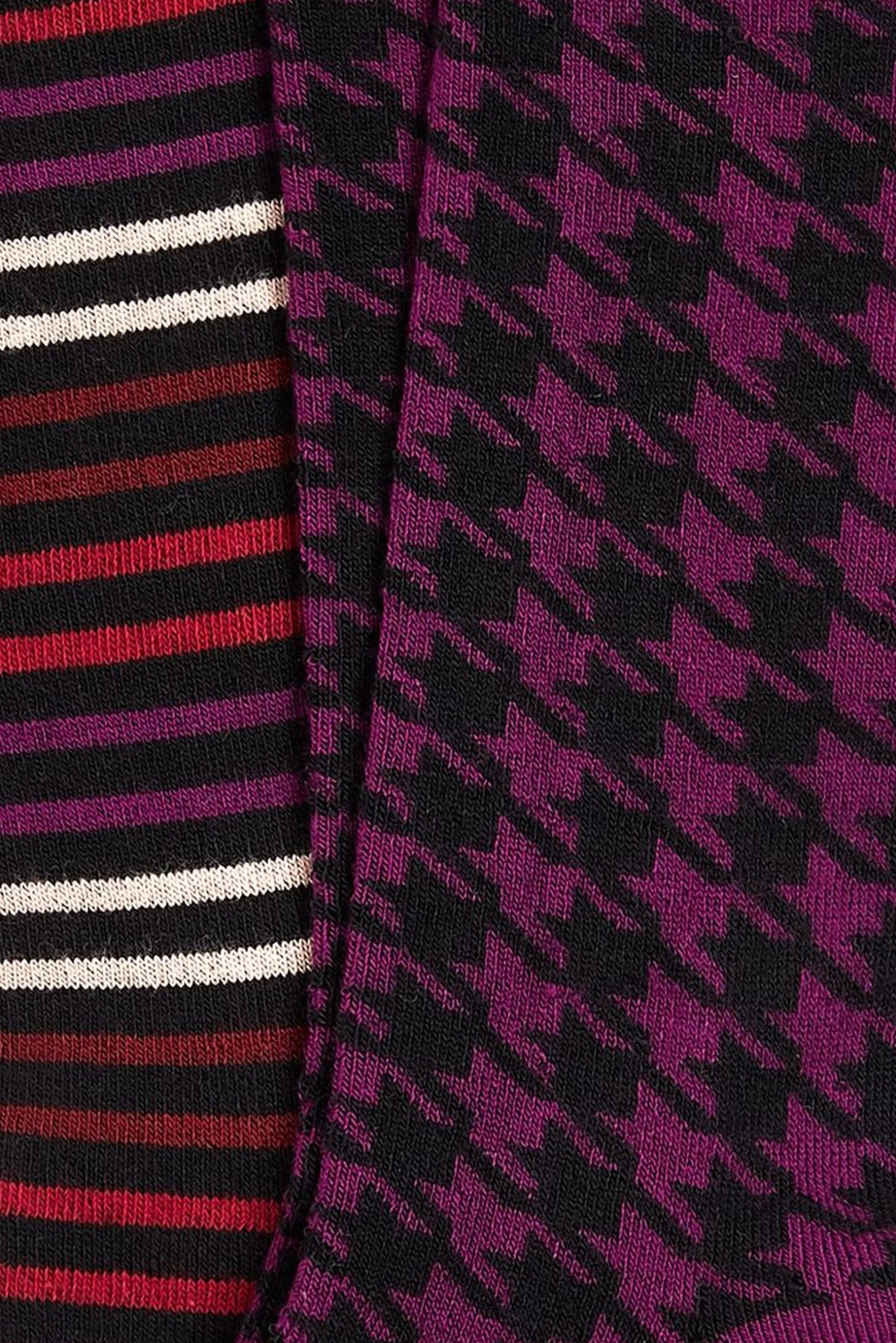 Socks 2-Pack Pied-de-Poule*King Louie Fashion