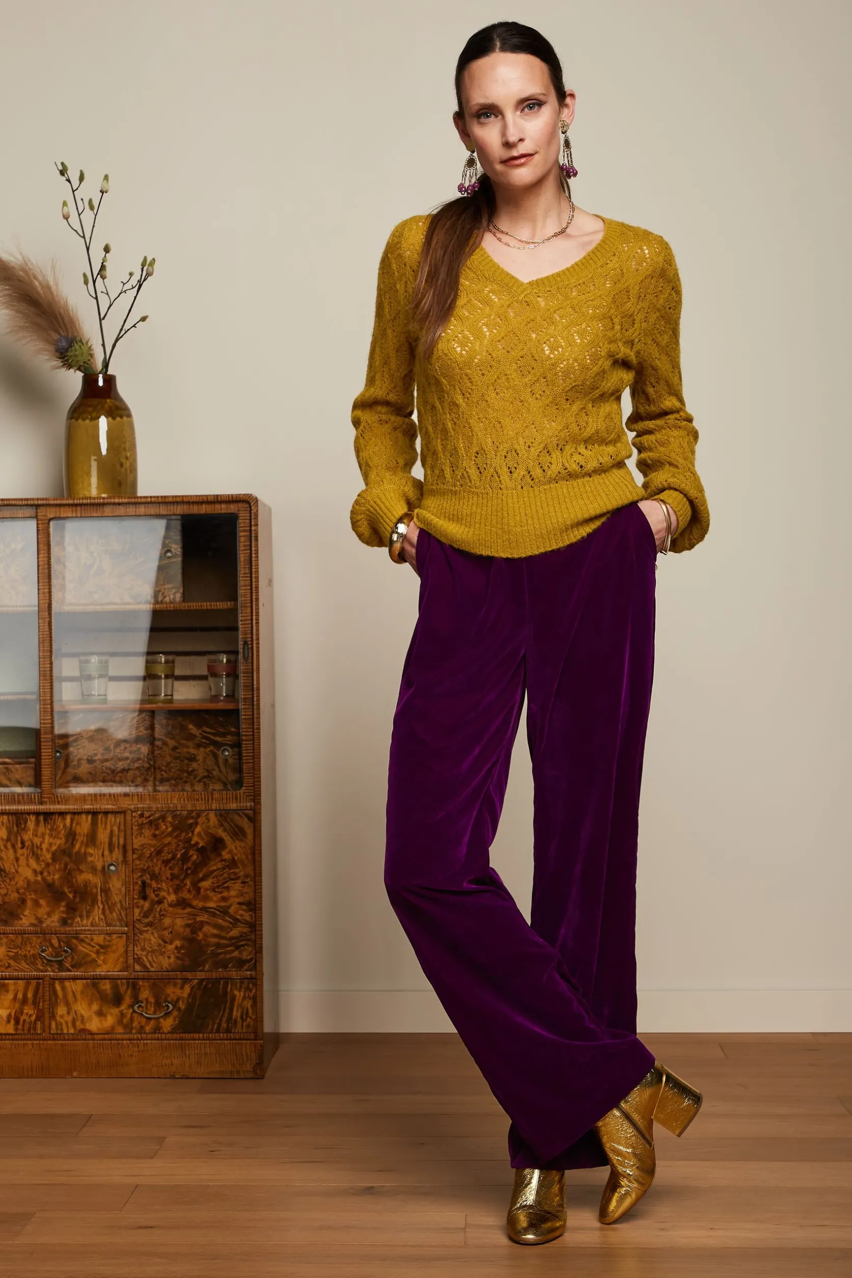 V Neck Borgo*King Louie Store