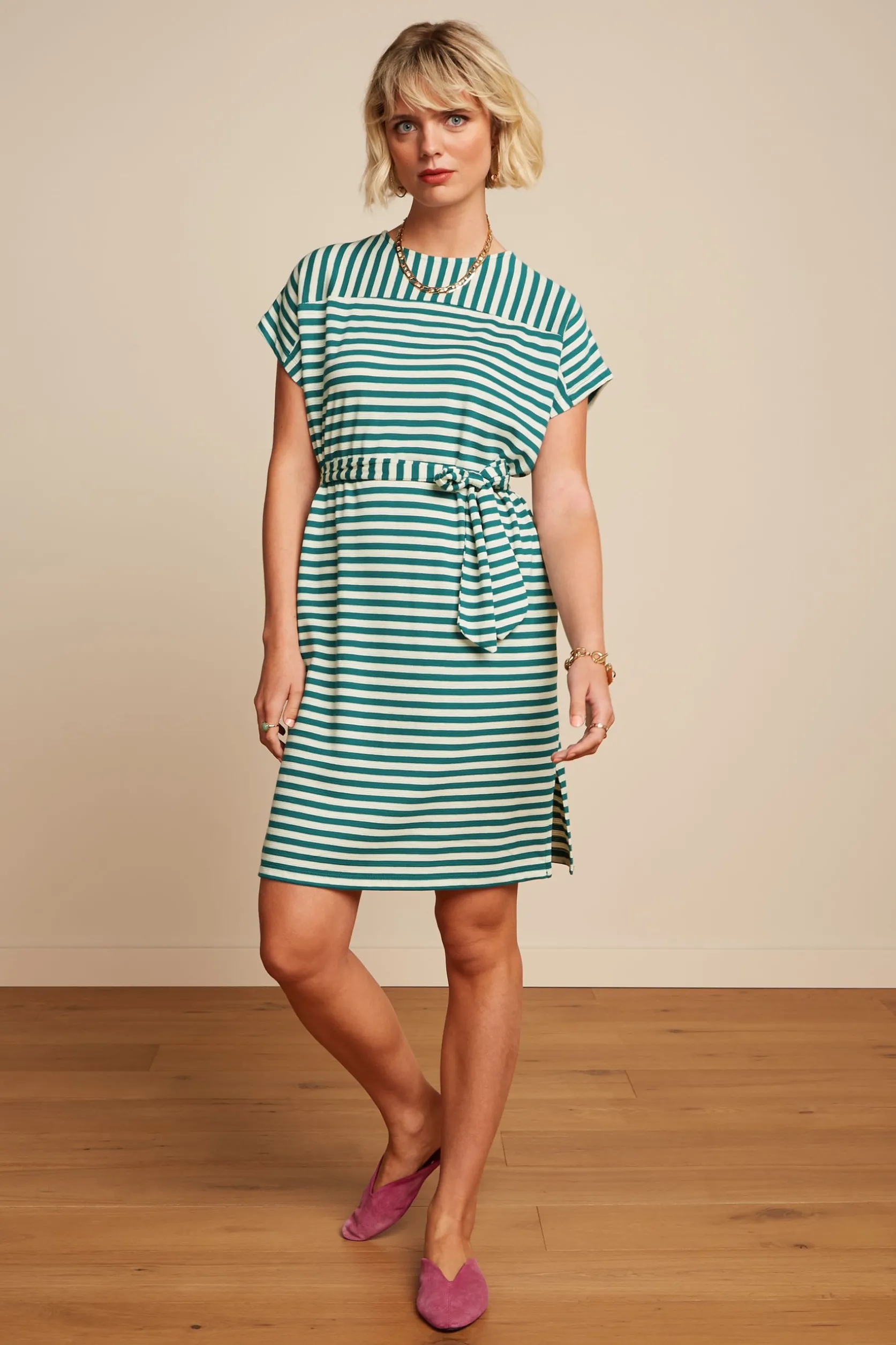 Vera Tunic Dress Chopito Stripe*King Louie Outlet