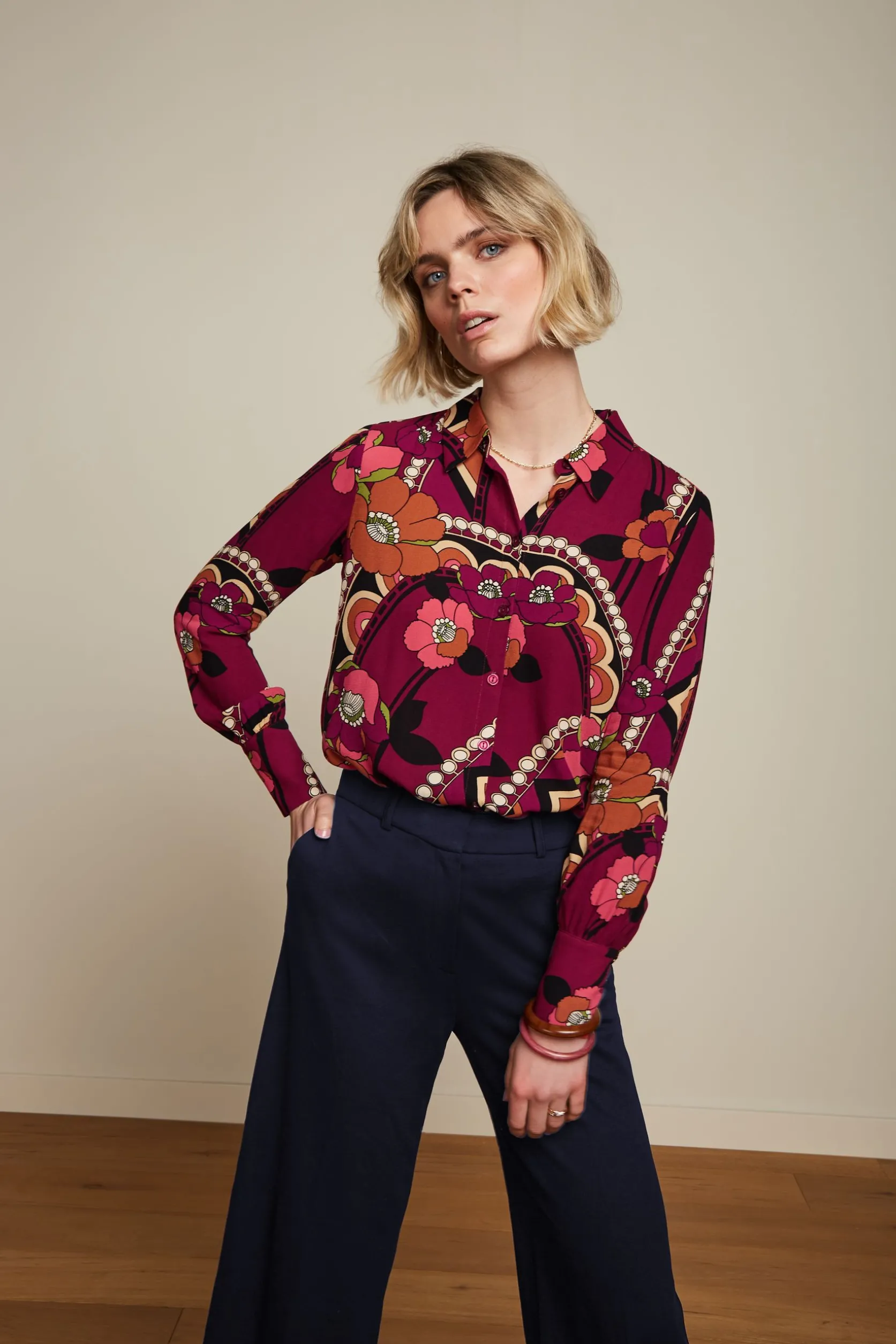 Winona Blouse Lovechild*King Louie Discount
