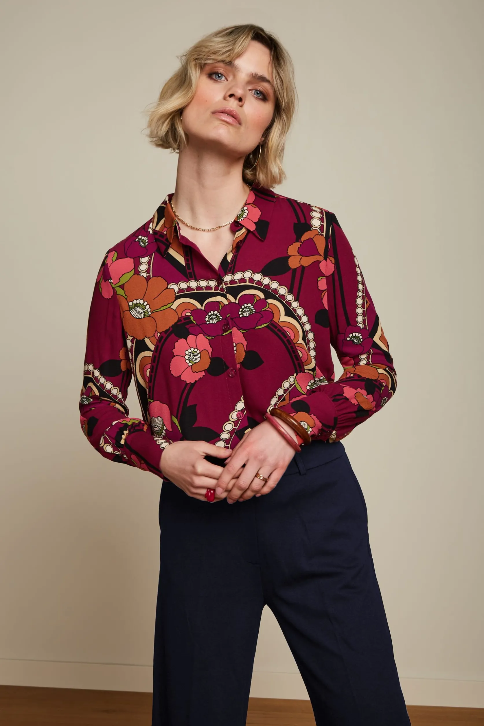 Winona Blouse Lovechild*King Louie Discount