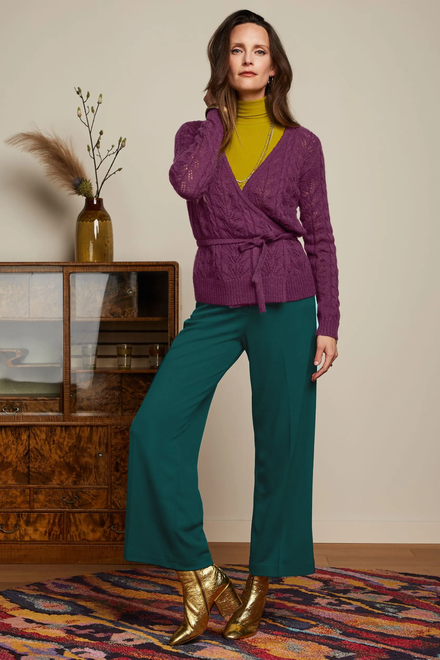 Wrap Top Farfalle*King Louie Cheap
